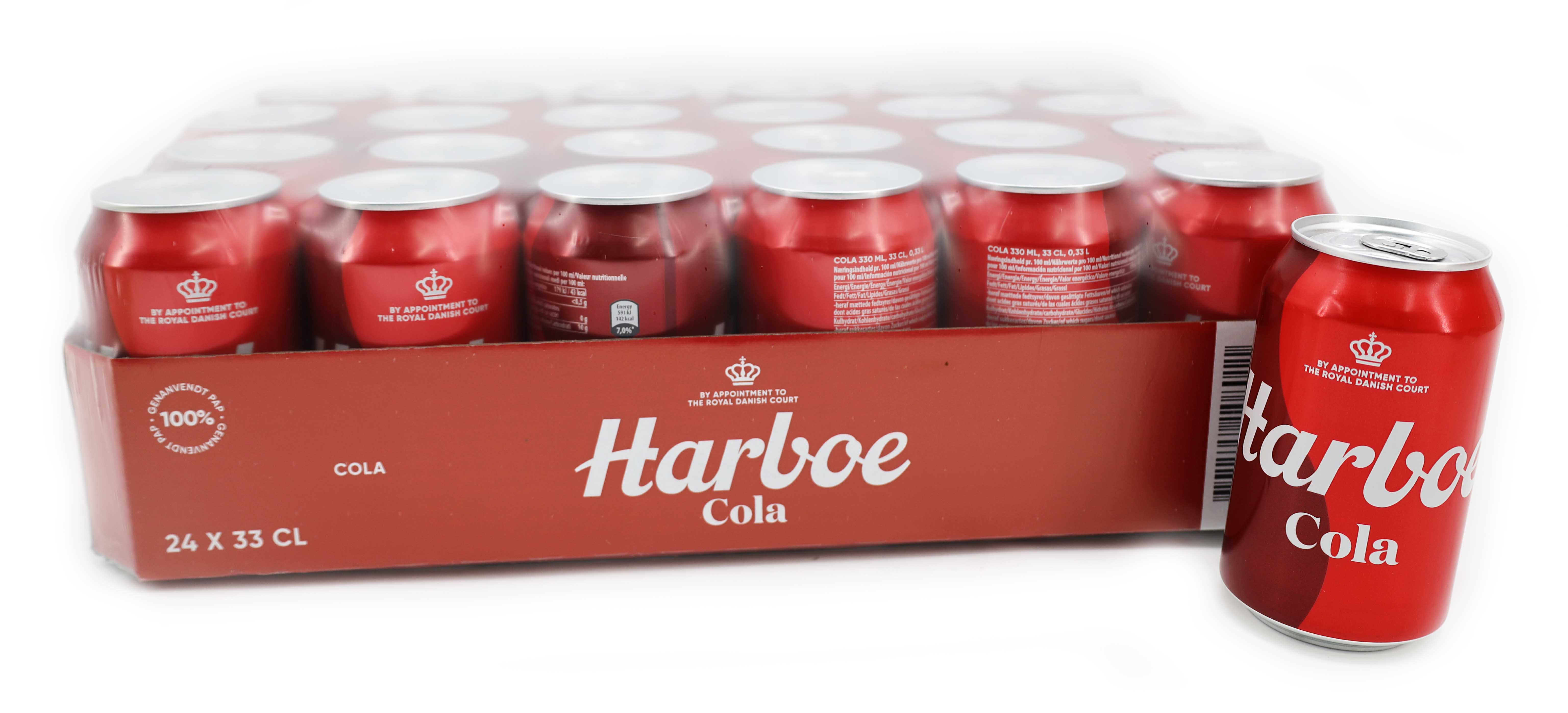 Harboe Cola Dose (24 x 0,33 Liter Dosen)