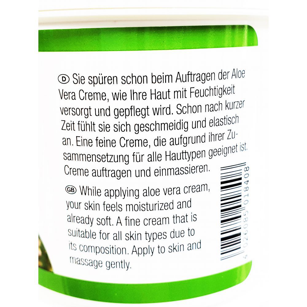 Eco med Natur Aloe Vera Pflege Creme 250 ml