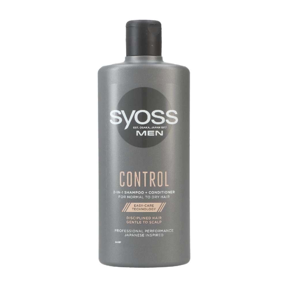 Syoss Men Control 2IN1 Shampoo+Balsam 440ml