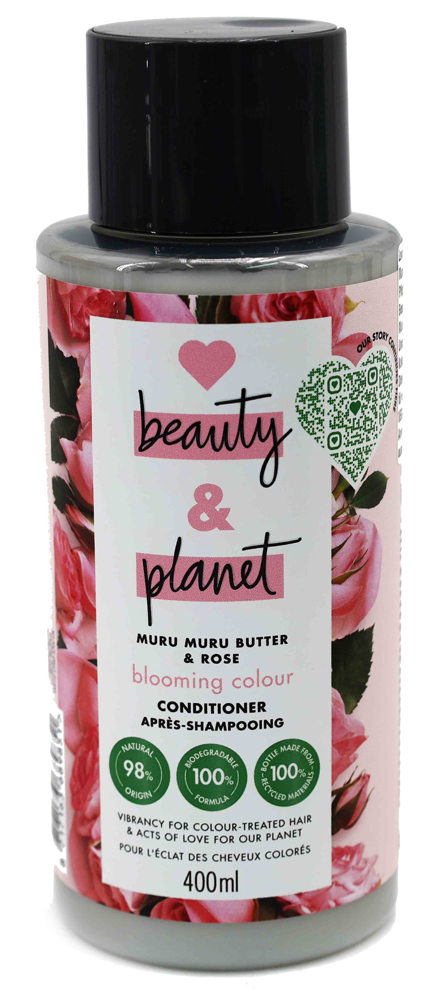 Love Beauty & Planet Conditioner Blühende Farben Muru Muru & Rose 400ml