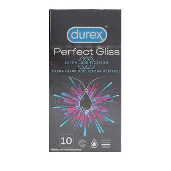 Durex Kondome 10Stück Perfect Gliss MHD 31-10.2024
