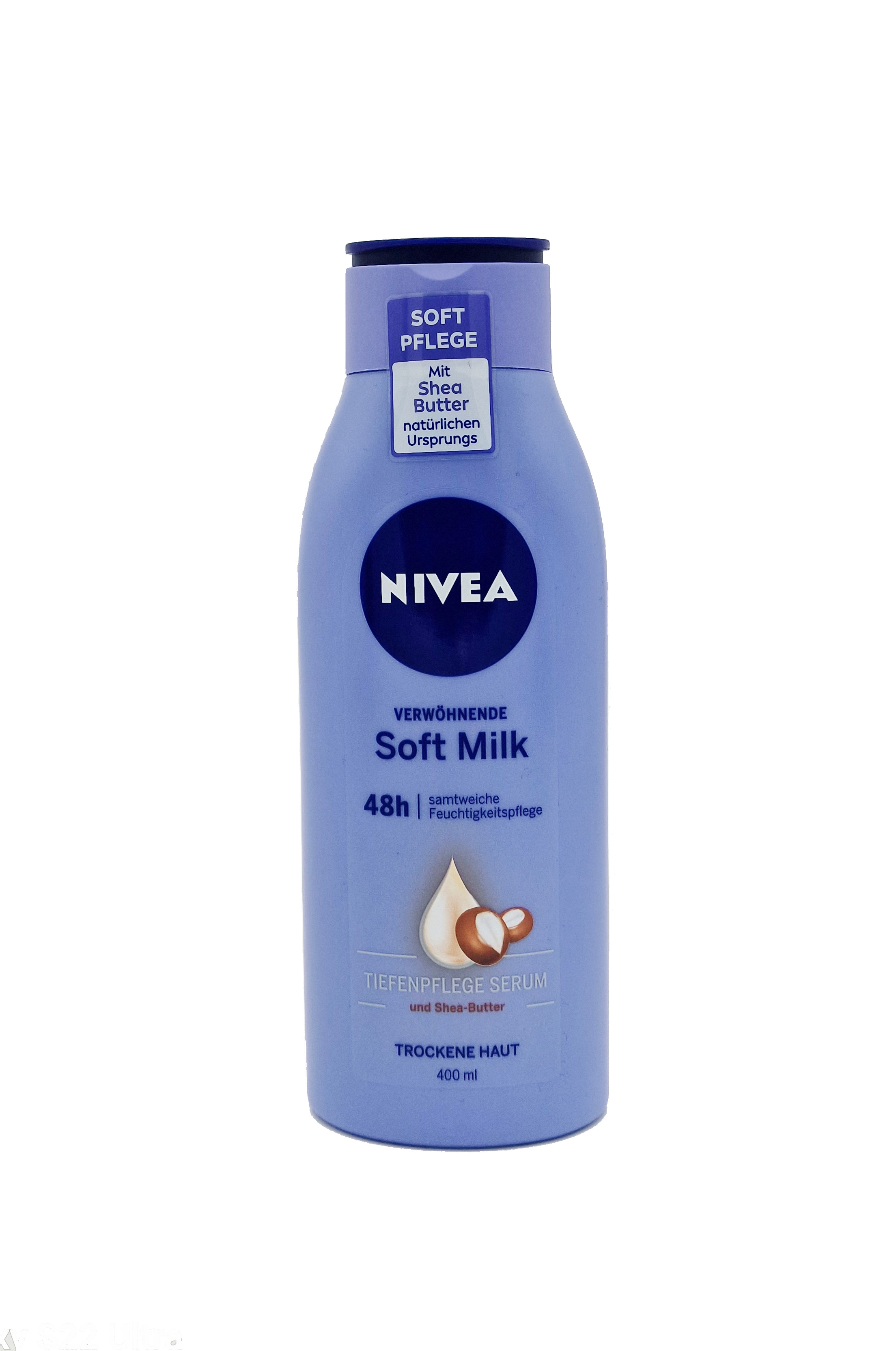 Nivea Körperlotion 400ml Soft Milk
