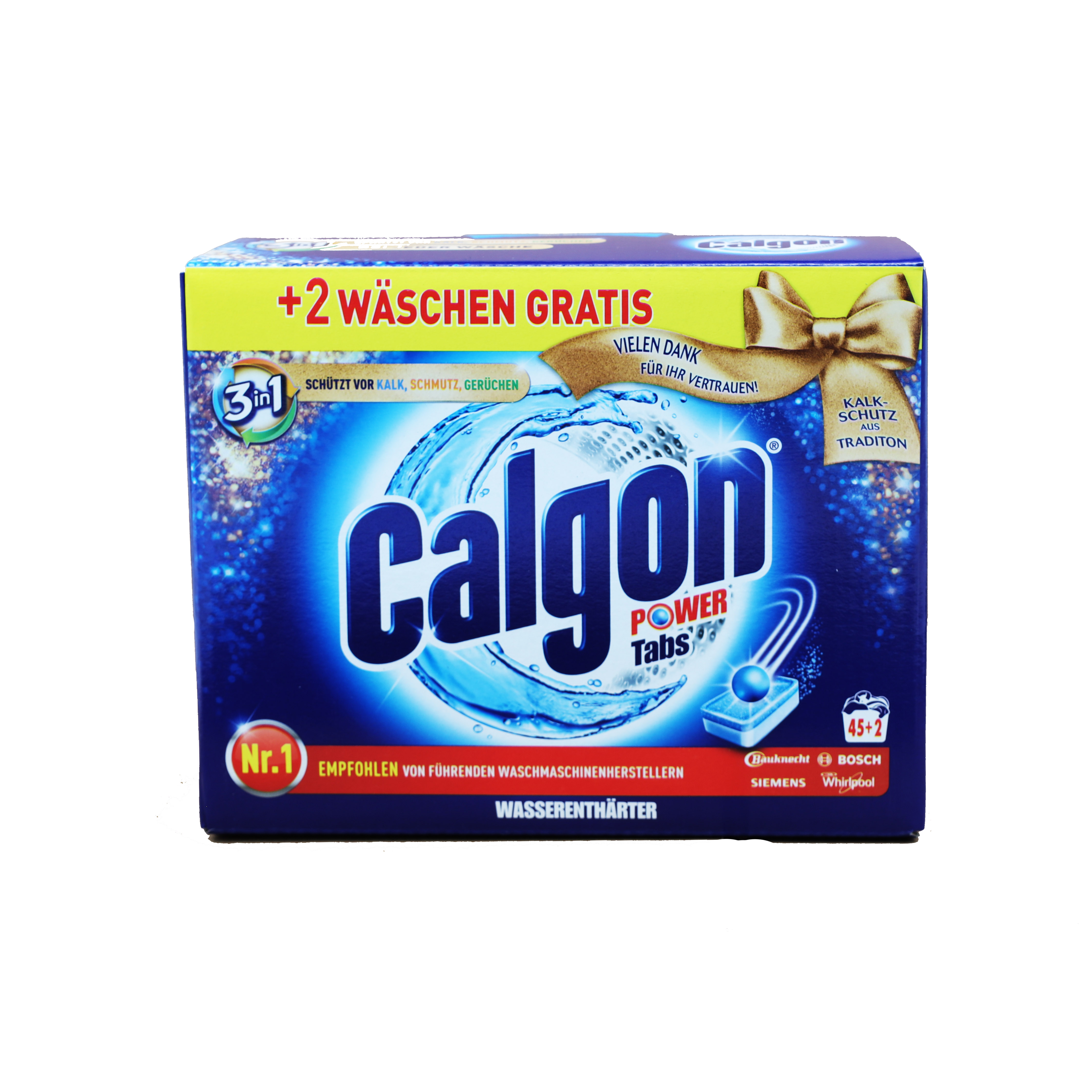 Calgon Tabs 45+2pcs 3in1