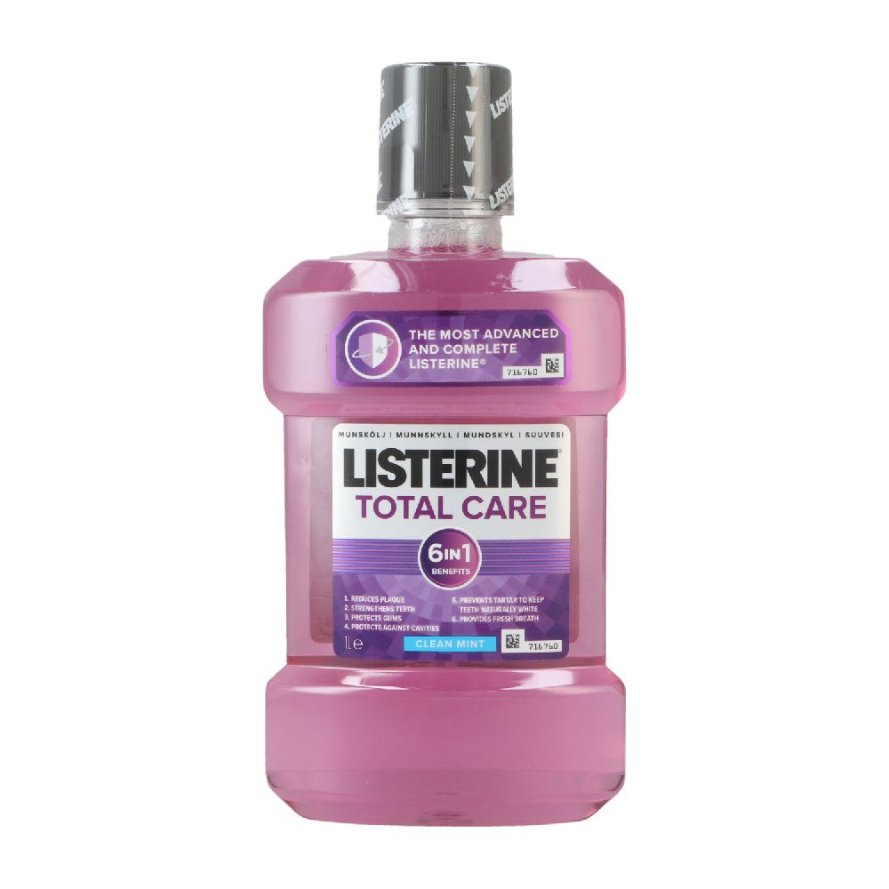 Listerine Total Care Clean Mint Mundspülung 1Liter