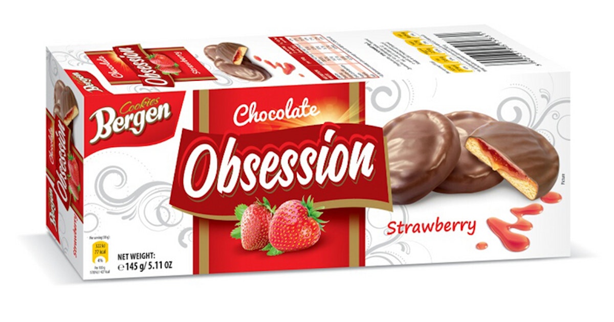 Bergen Obsession Strawberry 128g