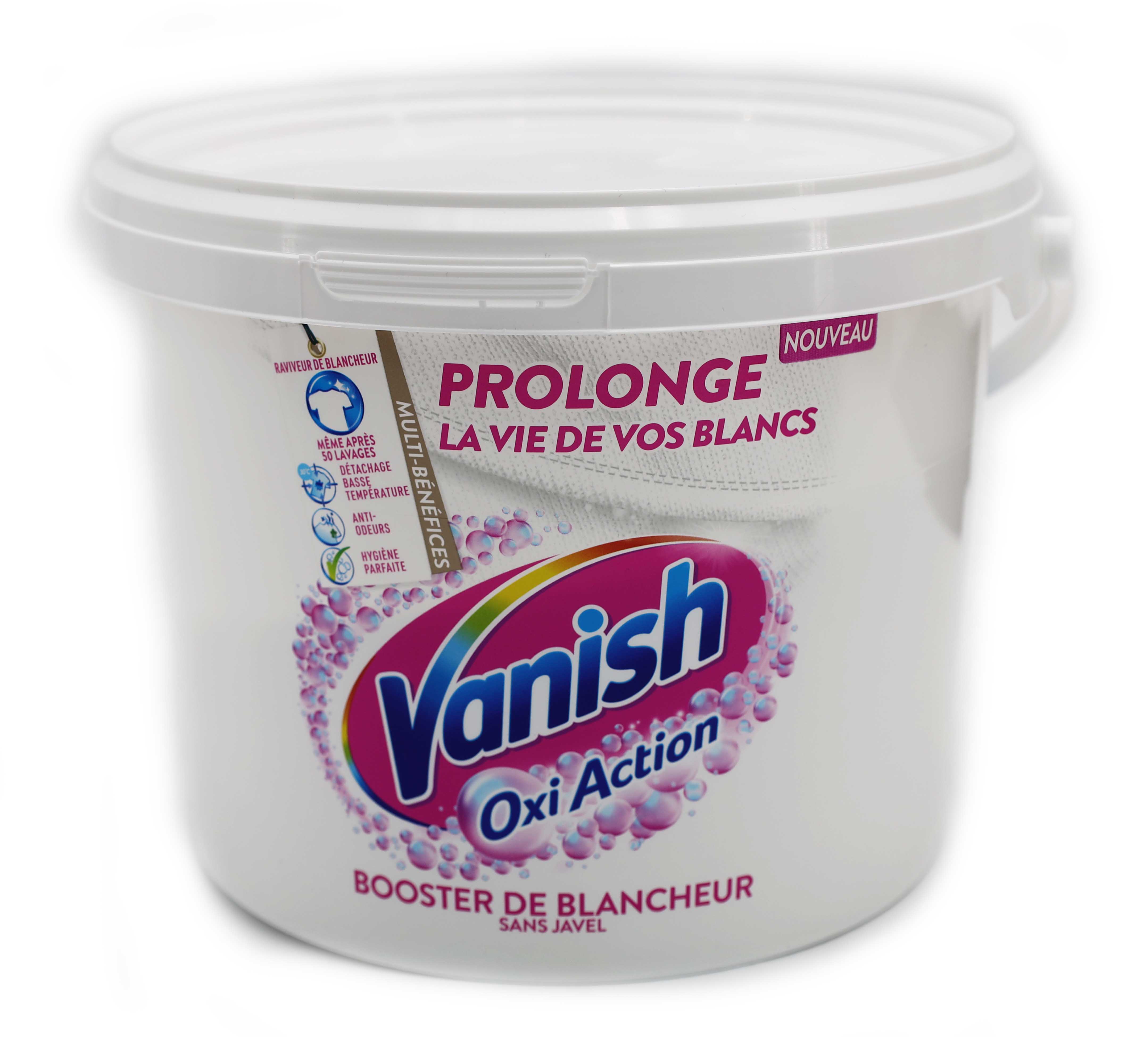 Vanish Oxi Action Fleckenentferner 2,25kg Powder Whiteness Booster