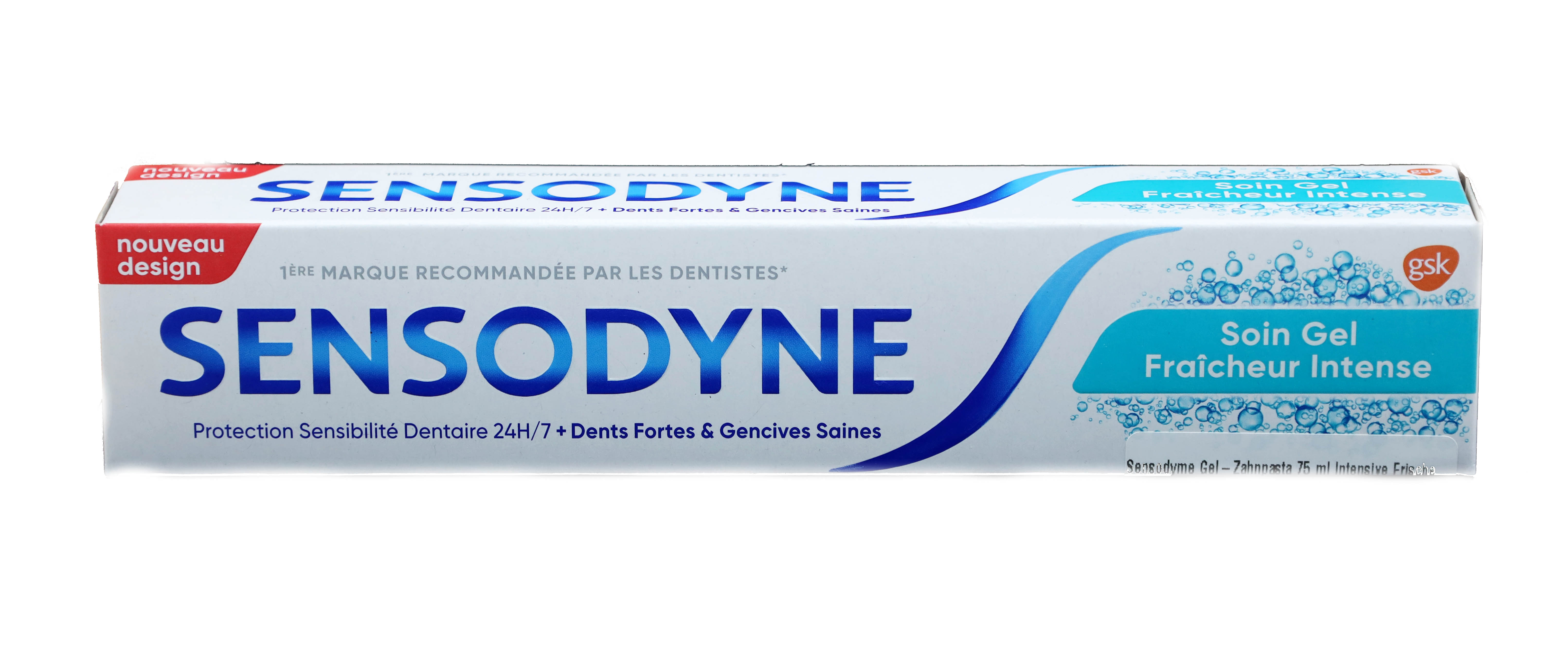 Sensodyme Gel-Zahnpasta 75 ml Intensive Frische