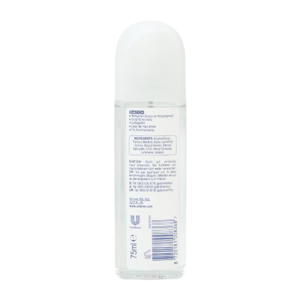 Rexona Deodorant Pumpspray 75ml Pure Fresh