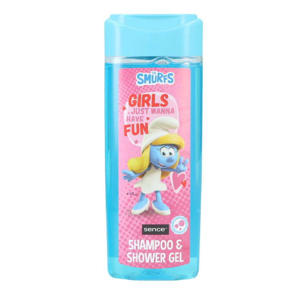 Schlümpfe Shampoo & Duschgel 210ml Pink Bubblegum