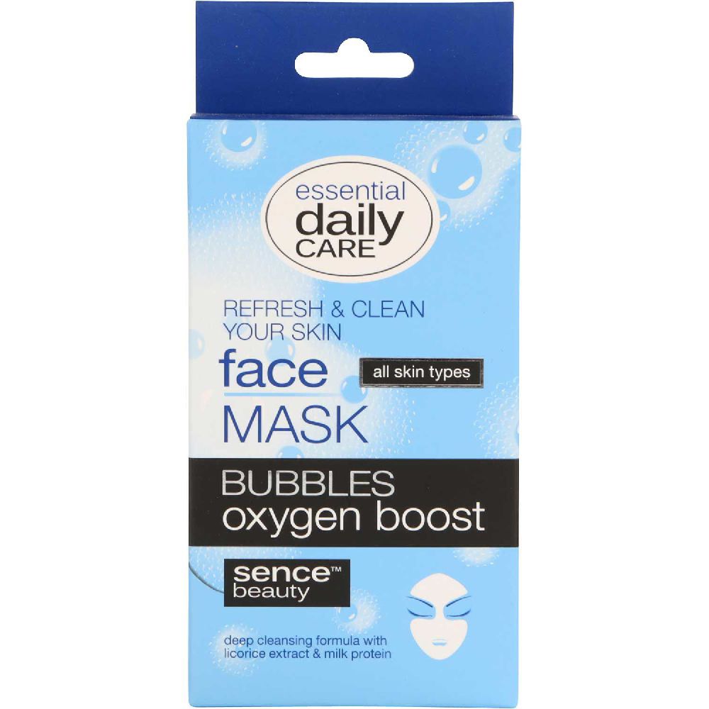 Sence Bubble Gesichtsmaske 3x7gr mit Milchprotein