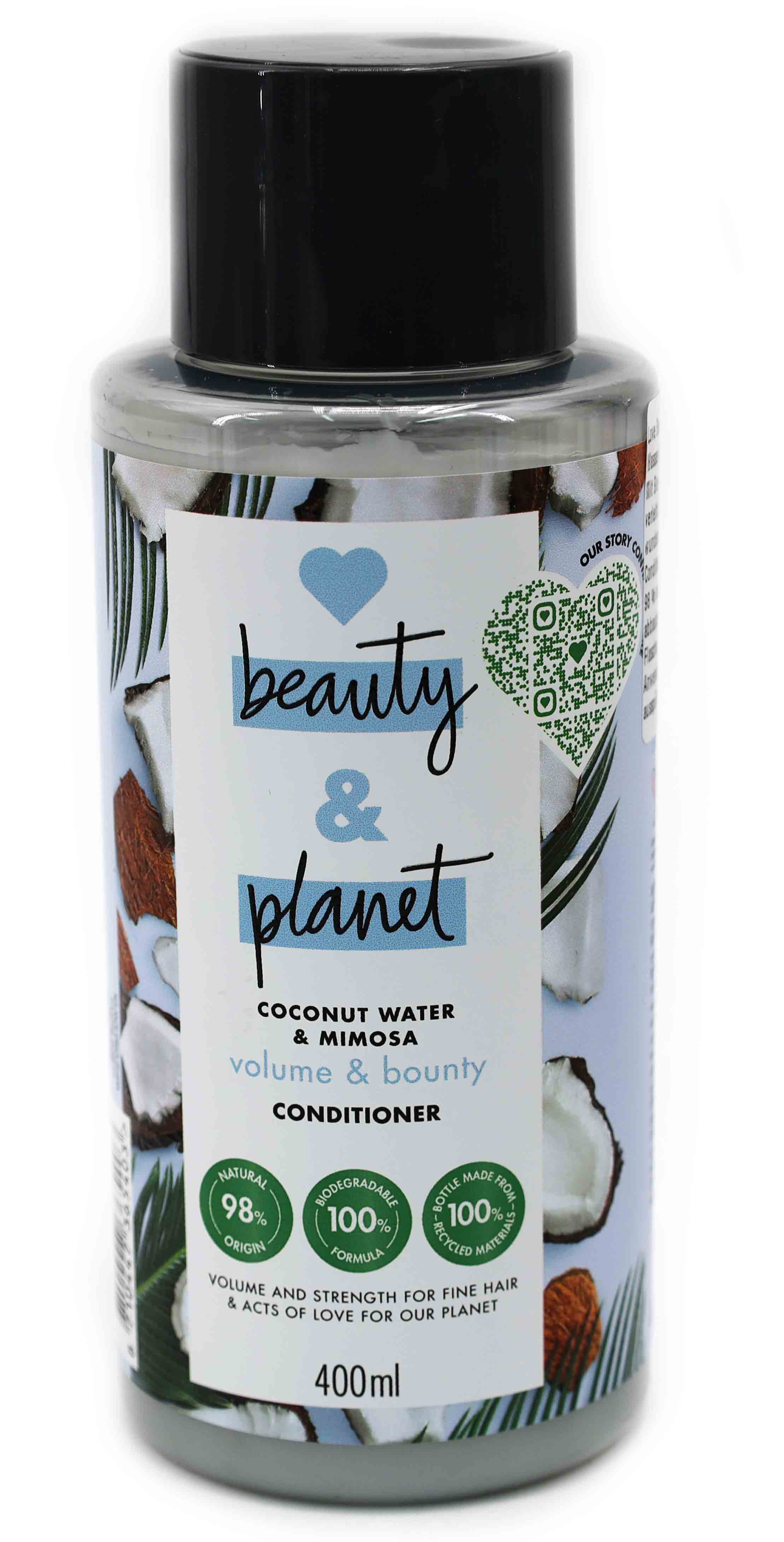 Love Beauty & Planet Conditioner Volumen Kokosnuss Wasser & Mimosa 400ml