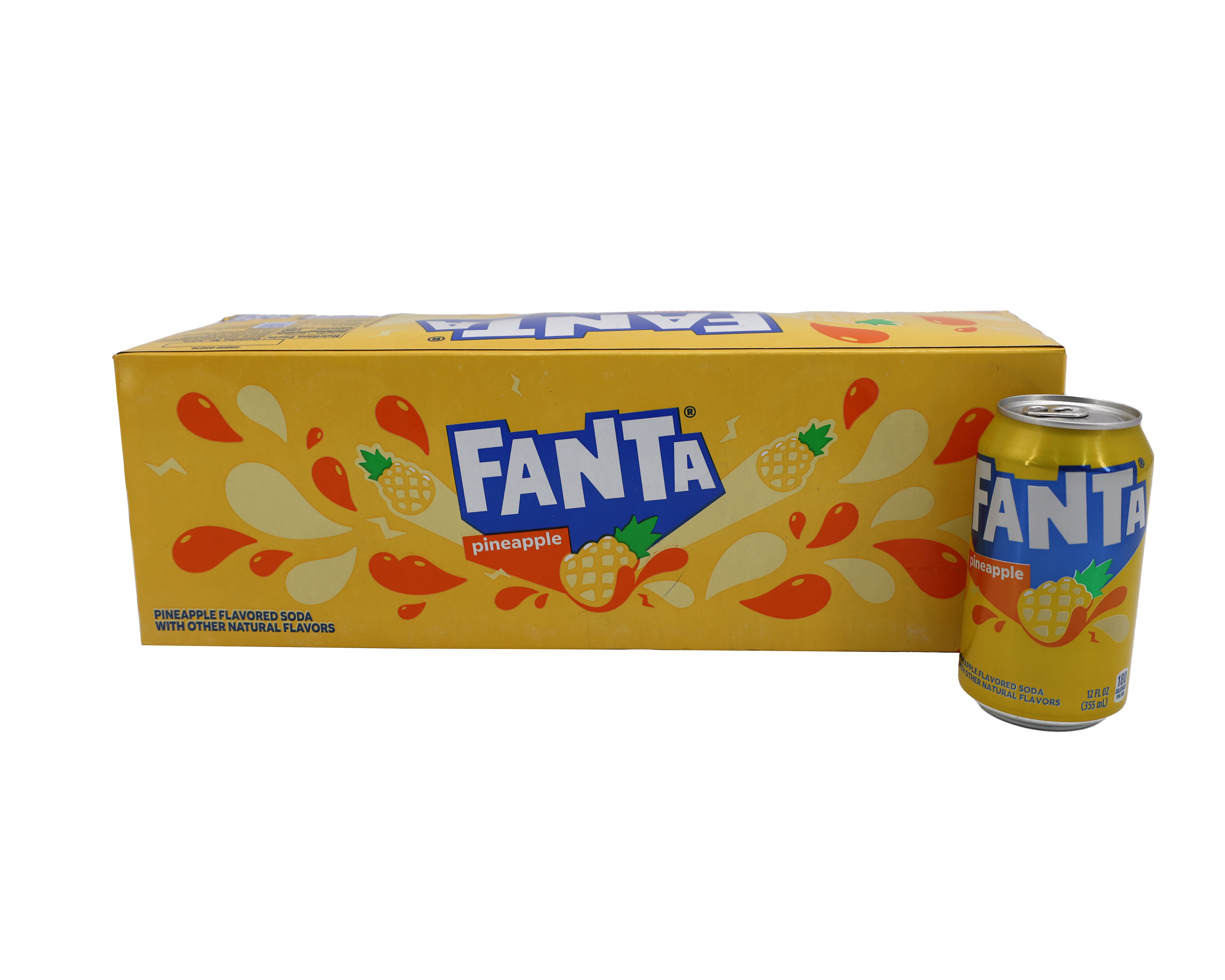 Fanta Pineapple USA 12x355ml (Karton)