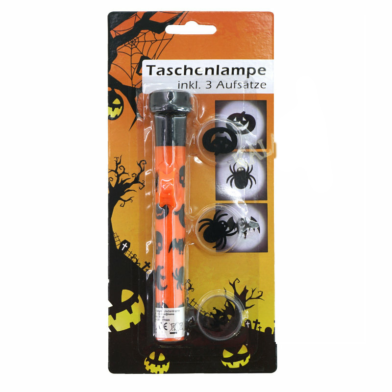 *Taschenlampe Halloween 15cm