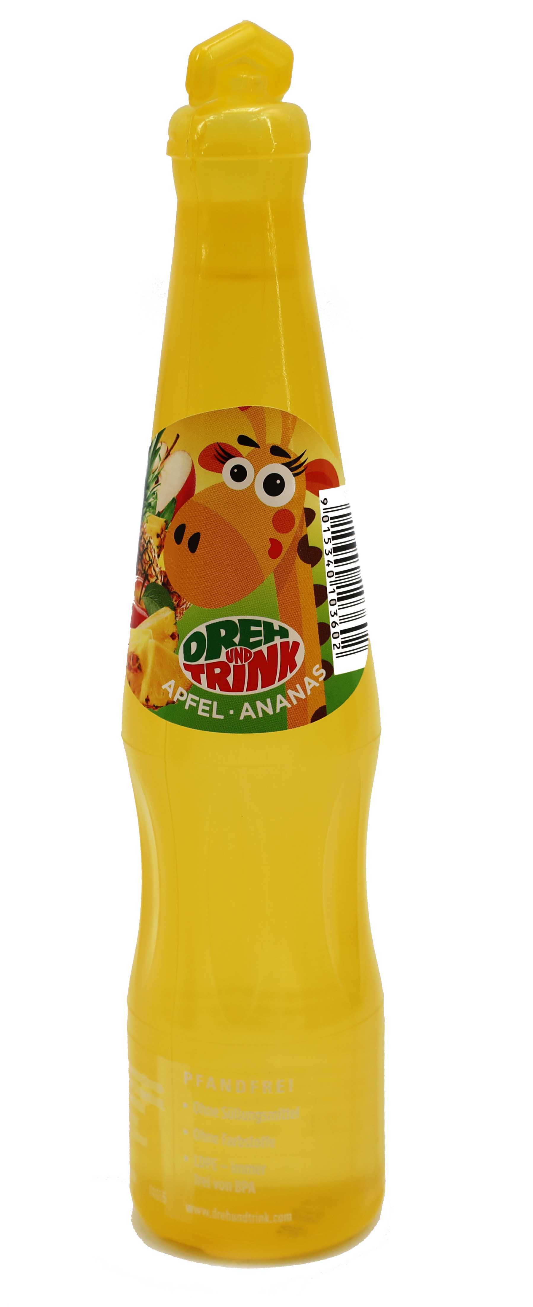 Dreh & Trink Apfel-Ananas 0,2 lt.