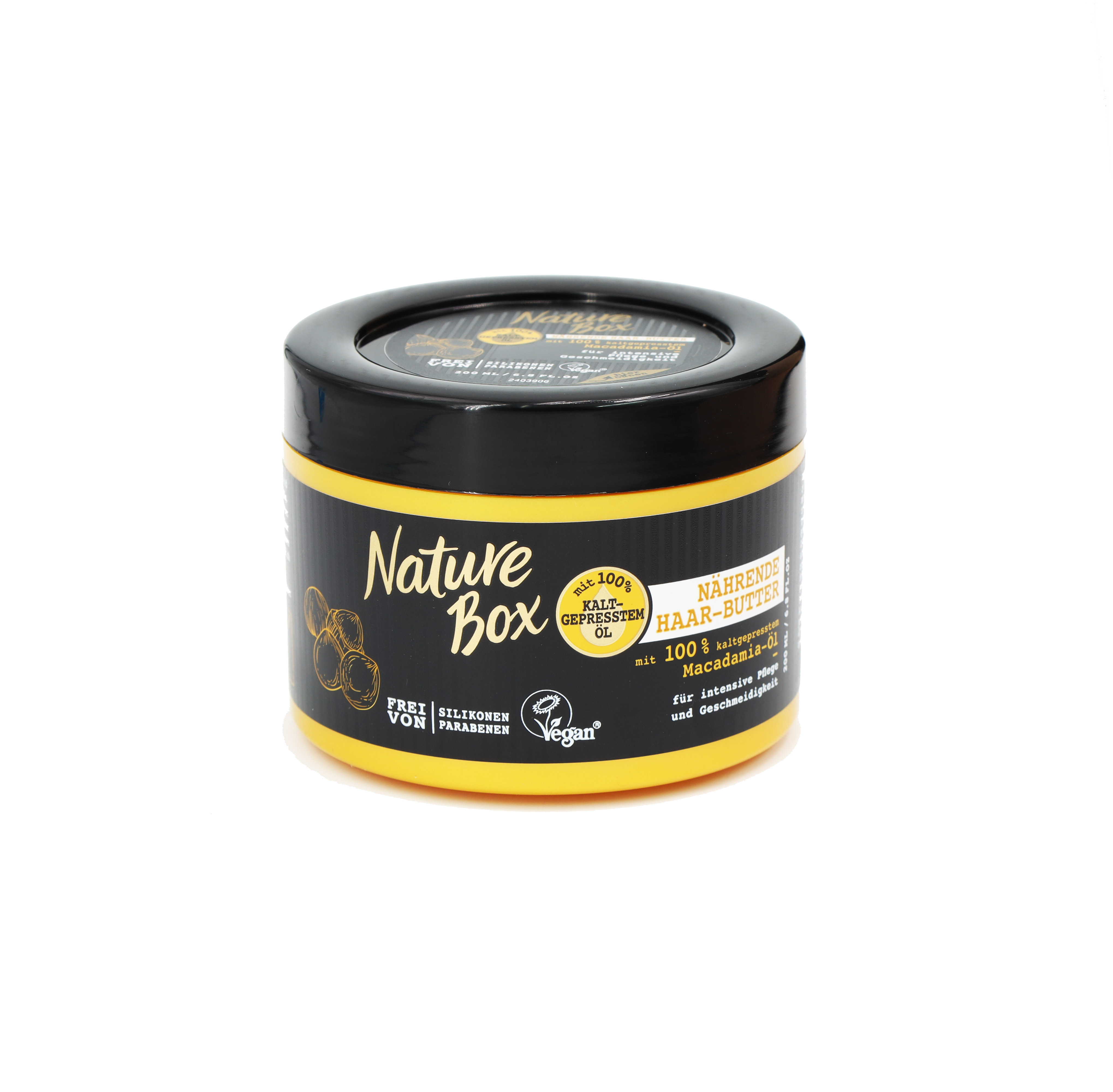 Nature Box Nährende Haar-Butter Macadamia Öl 200ml