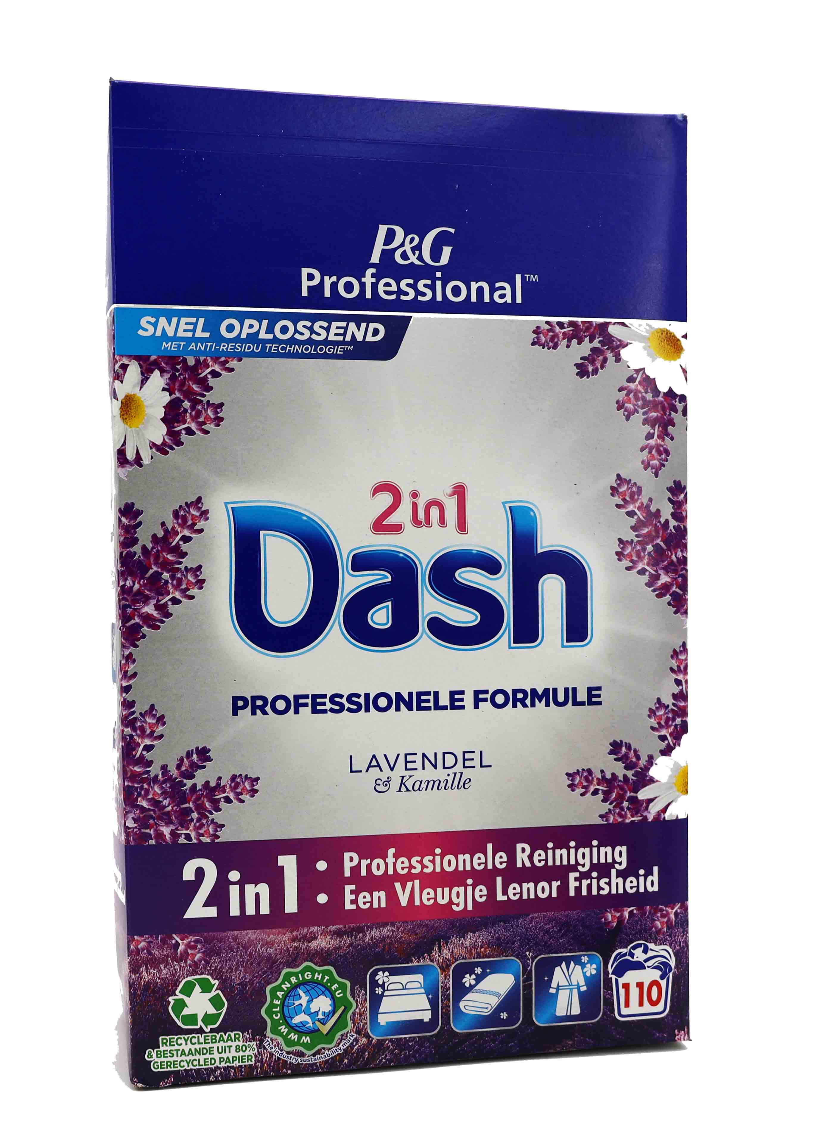 Dash Waschpulver 7,15kg Professional Lavendel&Kamille 110WL