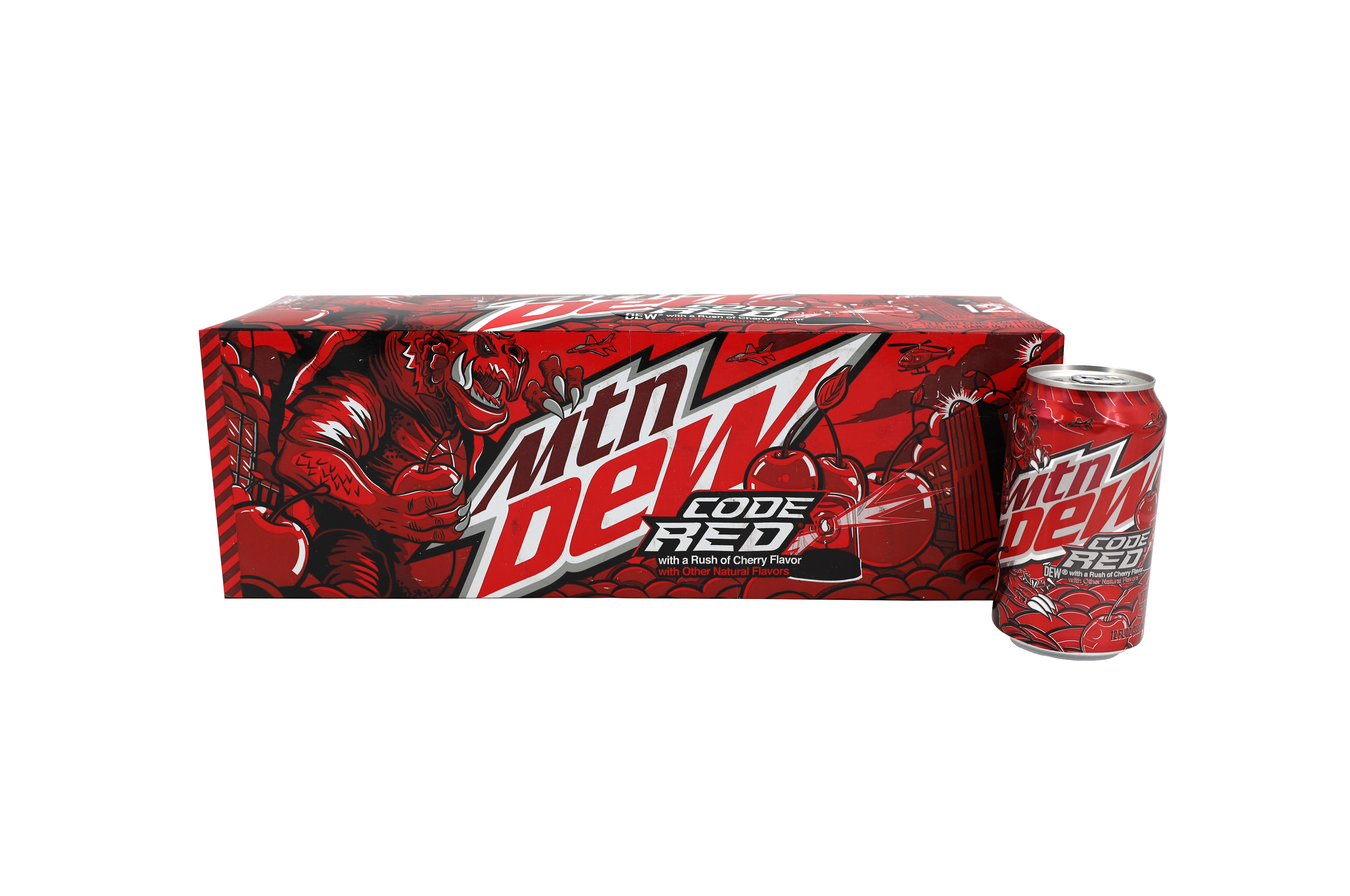Mountain Dew Code Red 12x 355ml