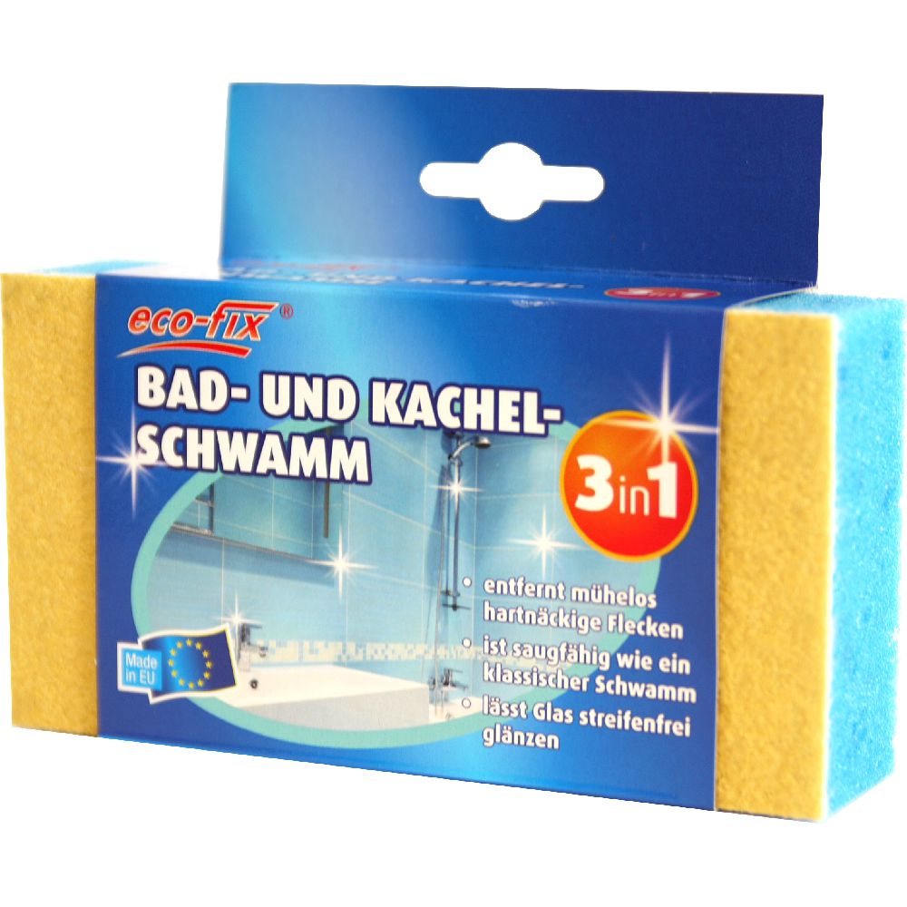 eco-fix Bad- und Kachelschwamm 142 x 75 x 40