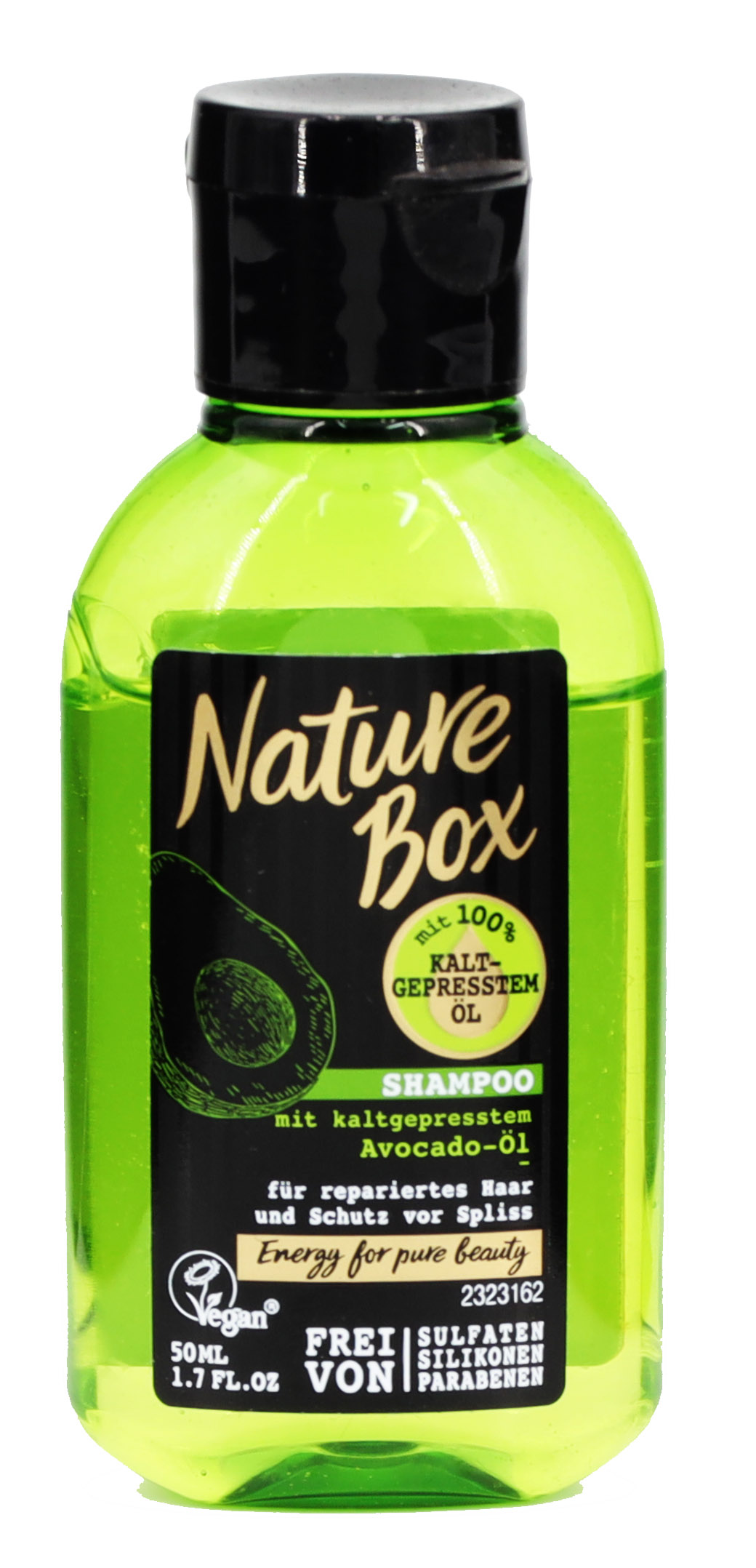 Nature Box Shampoo kaltgepresstem Avocado-Öl 50ml
