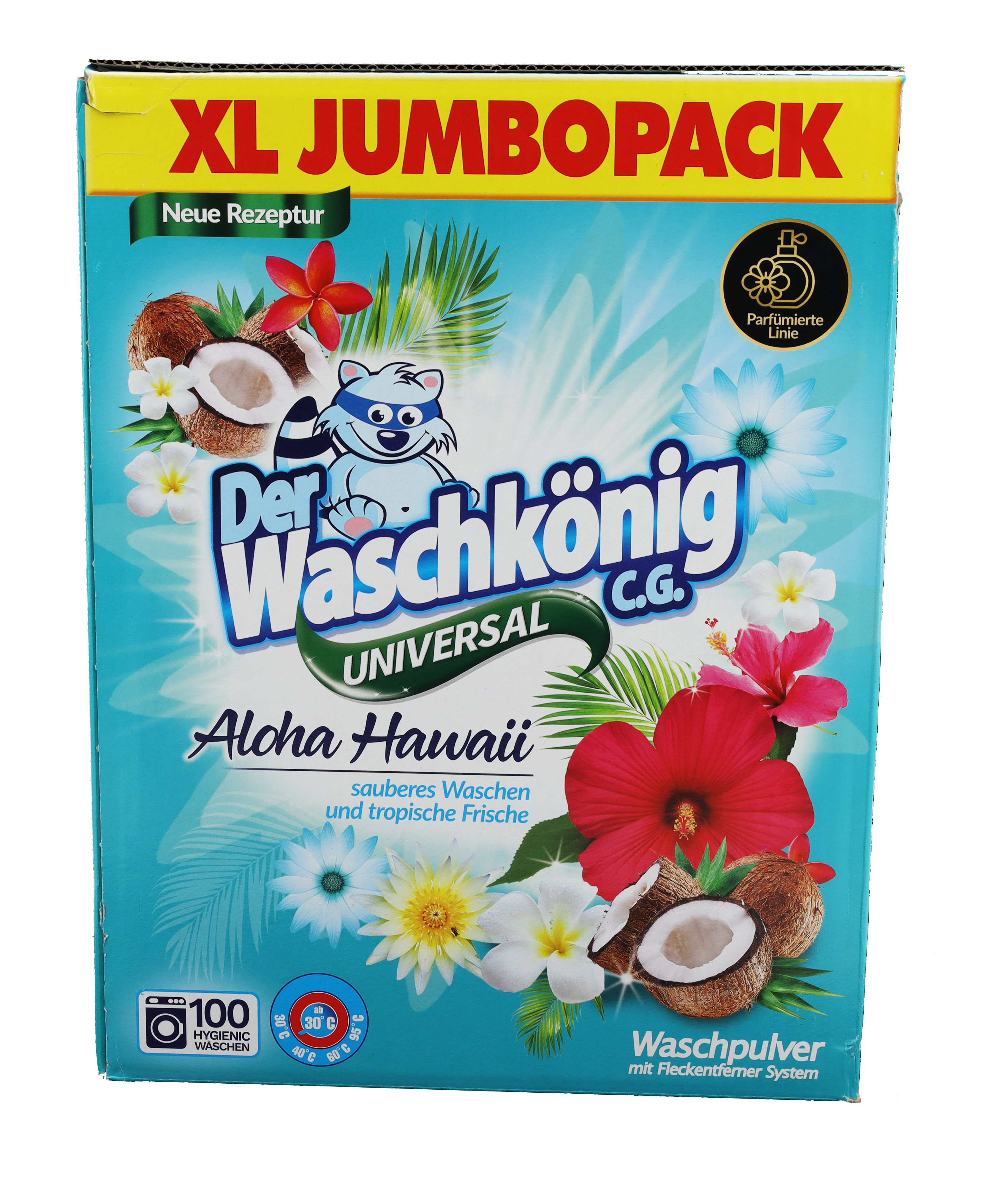 Waschkönig Aloha Hawaii Universal Waschpulver 6,5 kg BOX 100WL