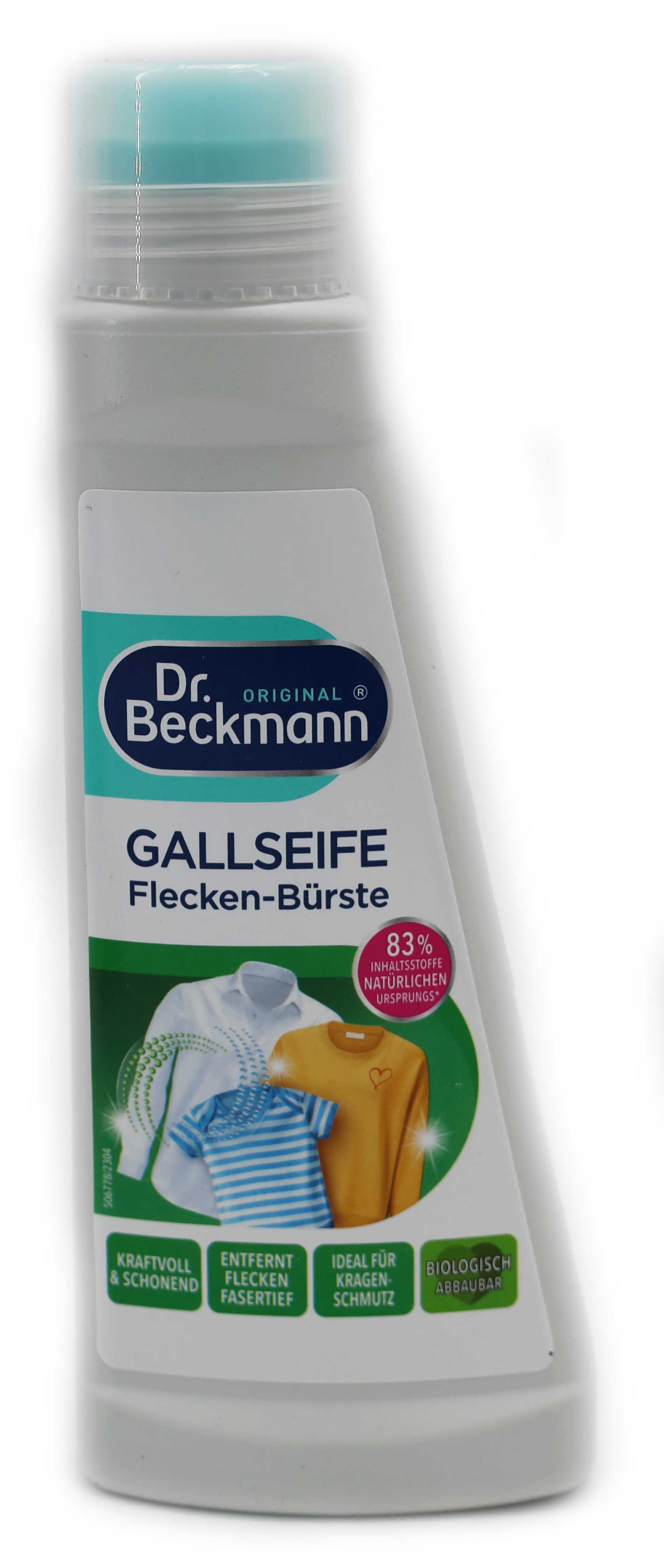 Dr.Beckmann Gallseife Flecken-Bürste 250ml