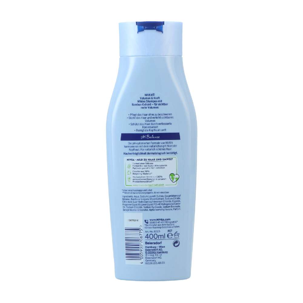 Nivea Shampoo 400ml Volumen & Kraft