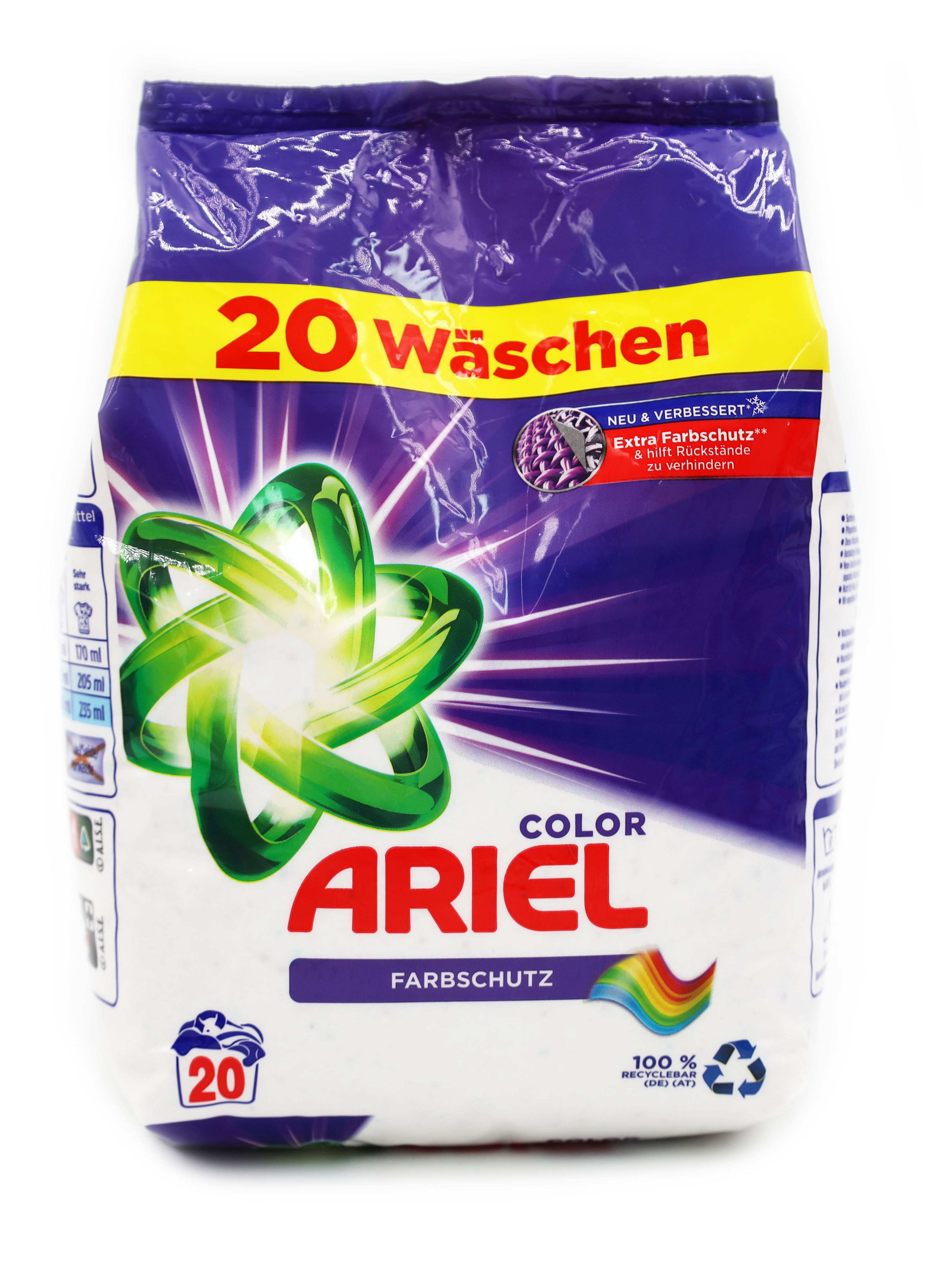 Ariel Waschpulver 1,3kg Color Protection 20WL