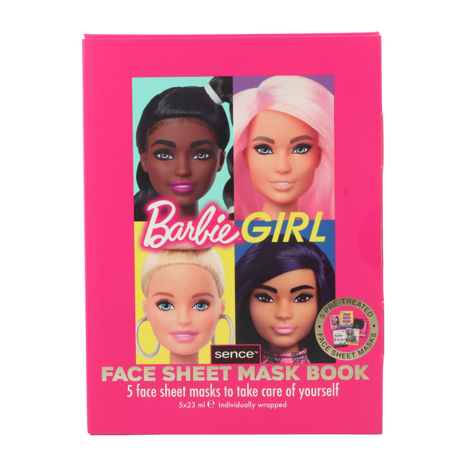 *Mattel Barbie Bedruckte Tuchmaske 5x23ml