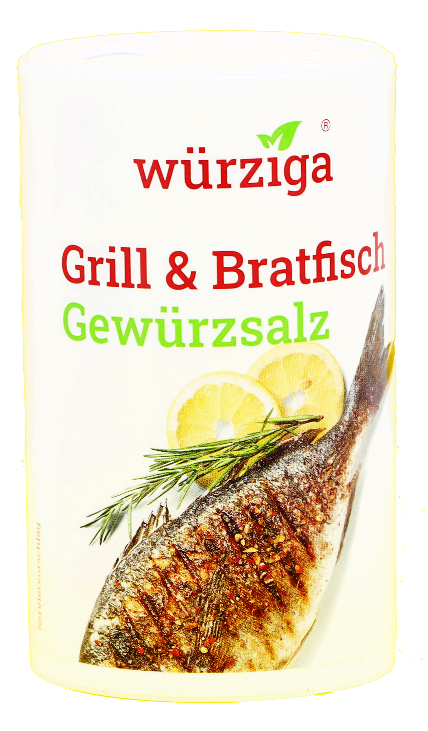 *Würziga Grill & Bratfisch Gewürzsalz 125g Aktionsdose