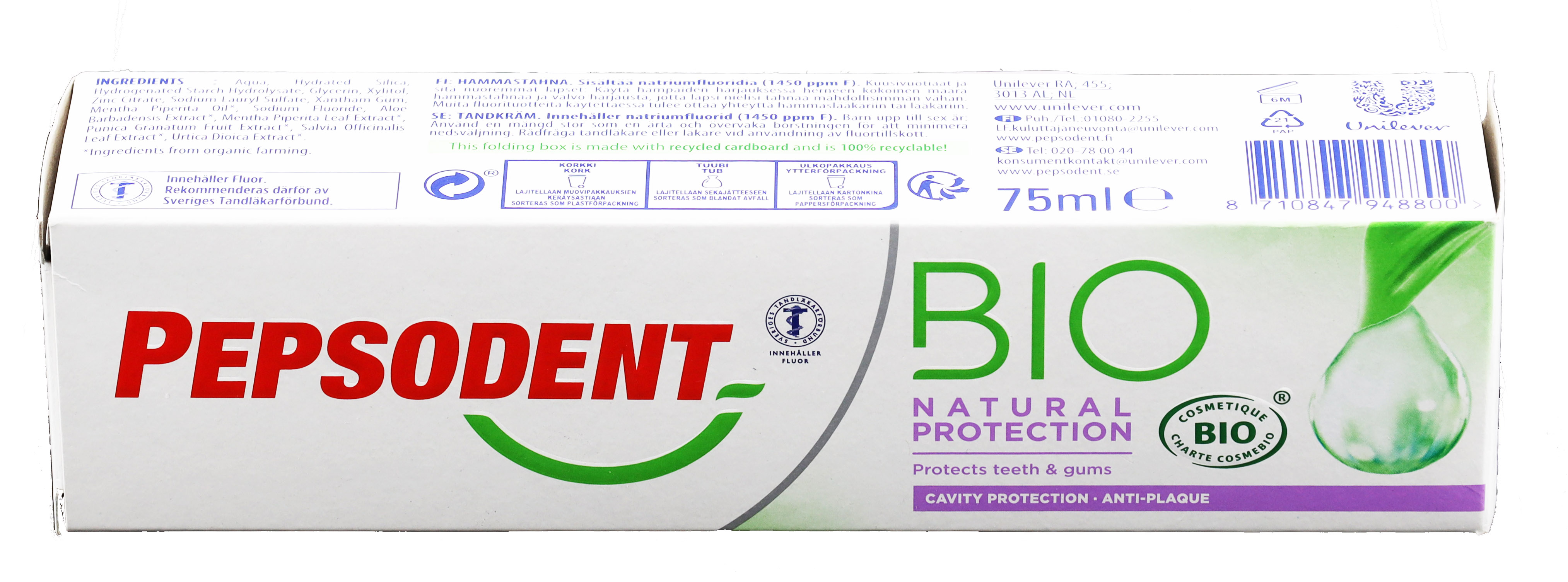 Pepsodent Bio Zahnpasta 75ml Cavity Protection - Anti Plaque