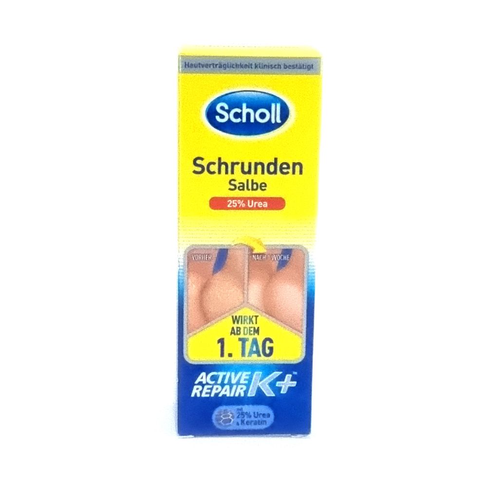 Scholl Schrunden Salbe Active Repair K+, 60 ml