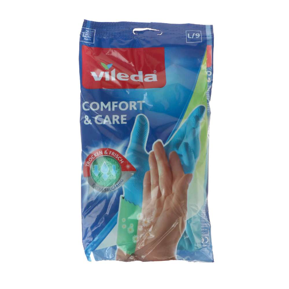 *Vileda Reinigungszubehör 1pcs Gloves Comofort&Care Size L