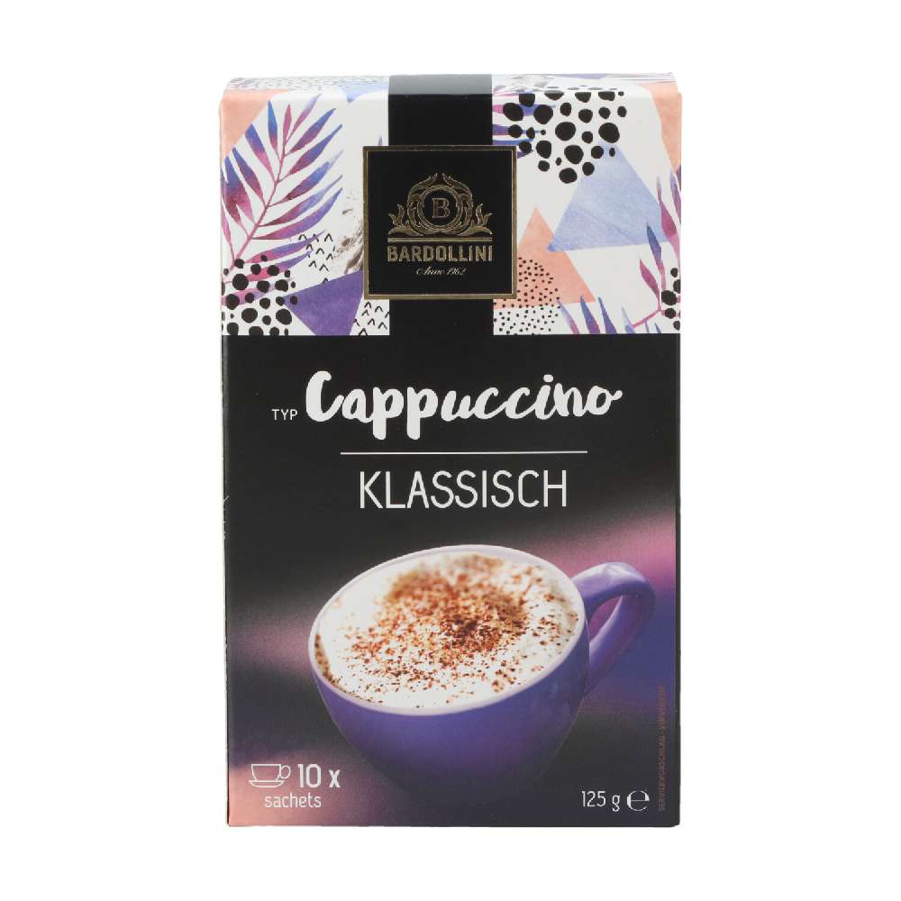 *Bardollini Kaffee 10x12.5gr Sachets Cappuccino Classic