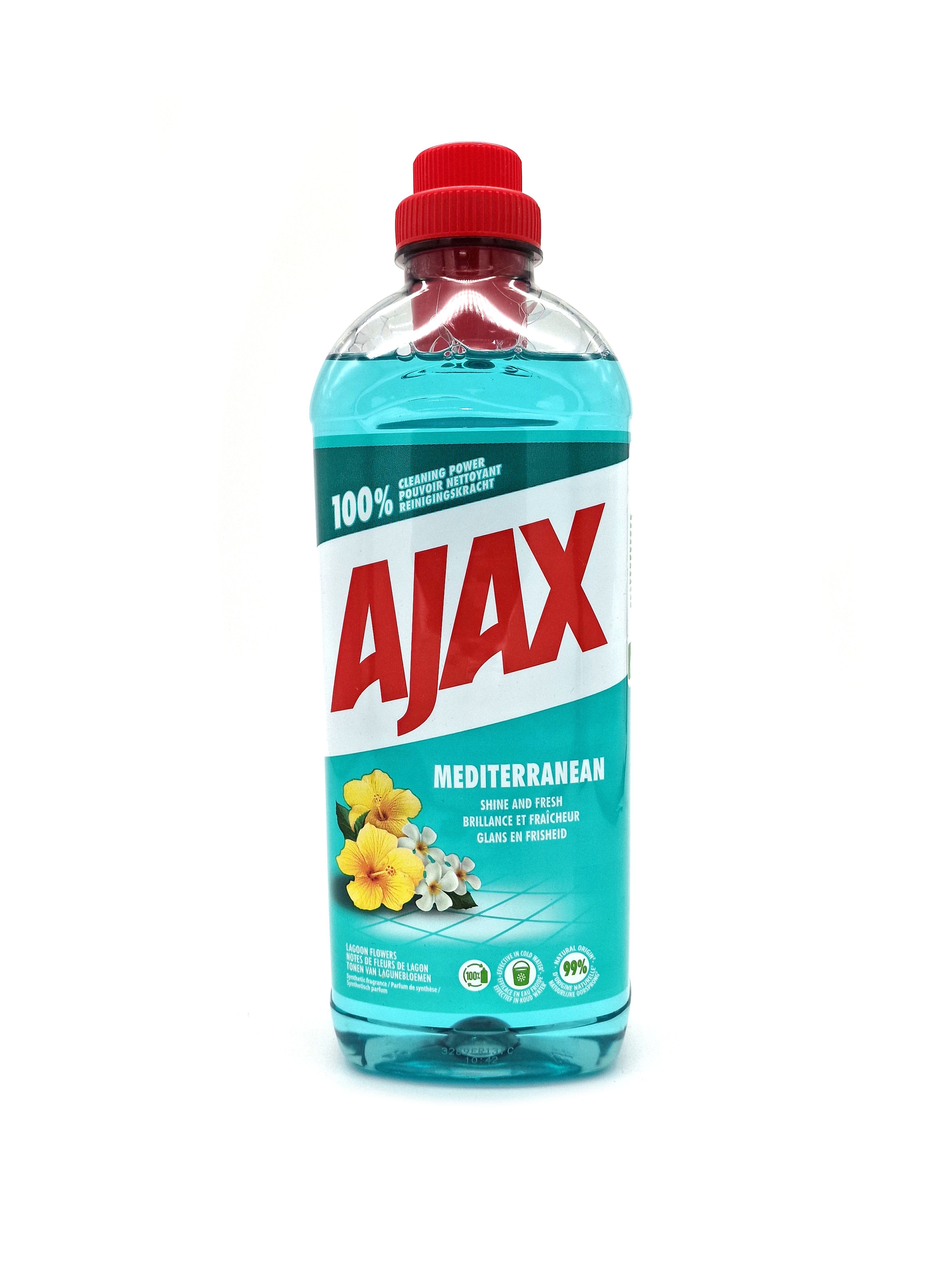 Ajax Universalreiniger Mediterranean 1Liter Lagoon Flowers
