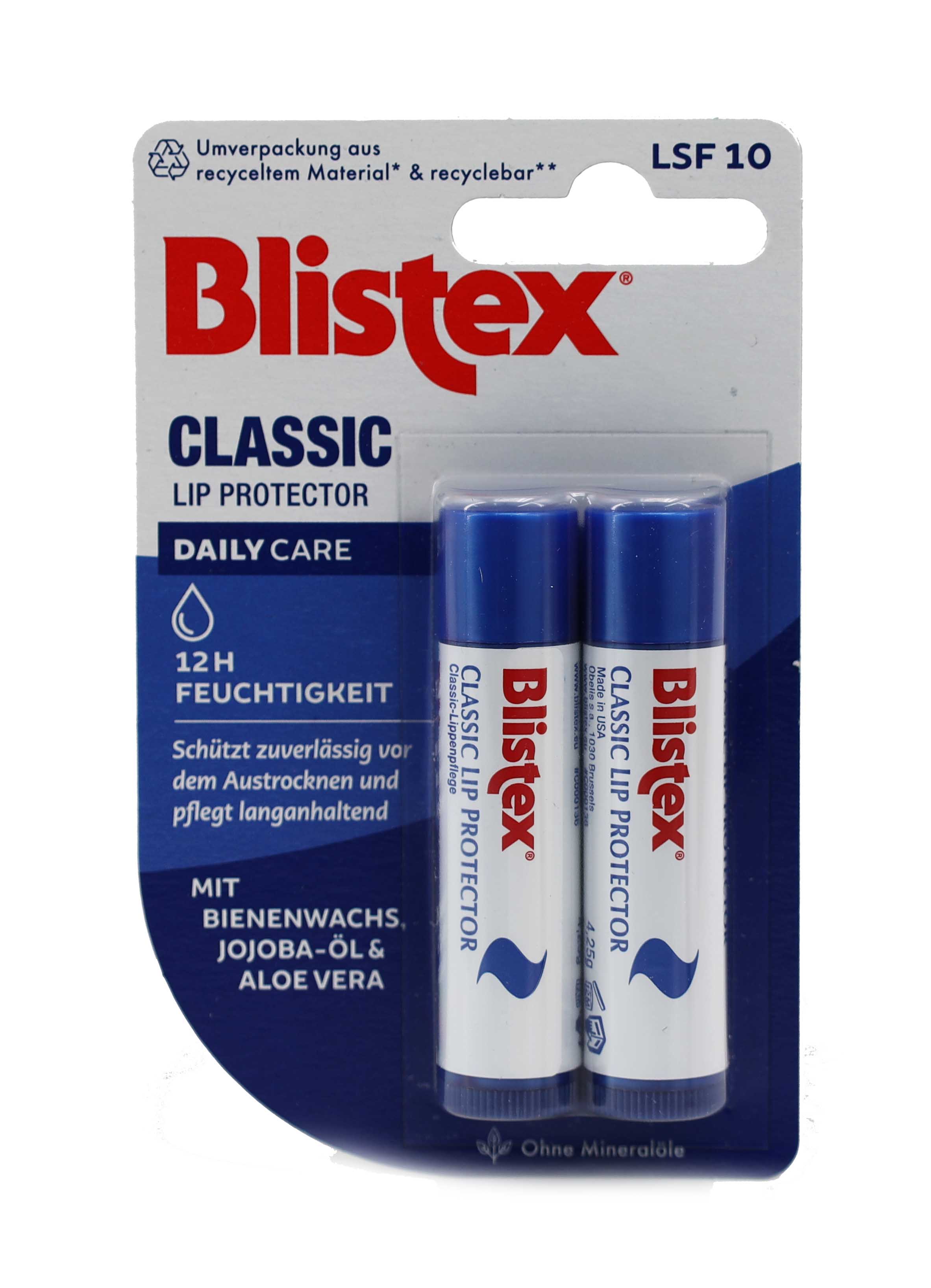 Blistex Daily Care Classic Stick 2x4,25g