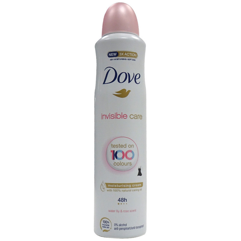 Dove deodorant spray XXL 250 ml. Invisible care floral