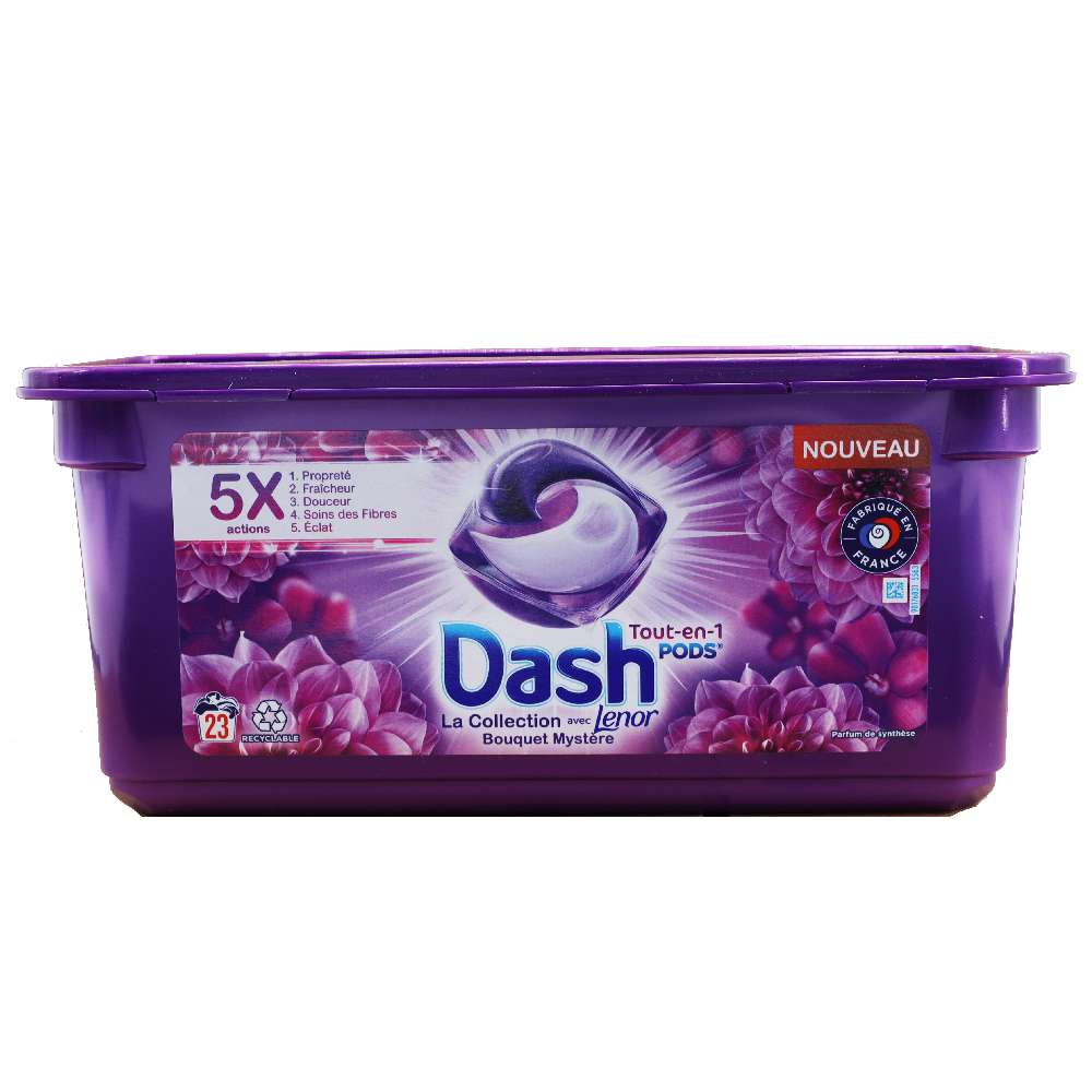 Dash (Lenor) Waschmittel-Pods 23WL All in 1 Mysterious bouquet