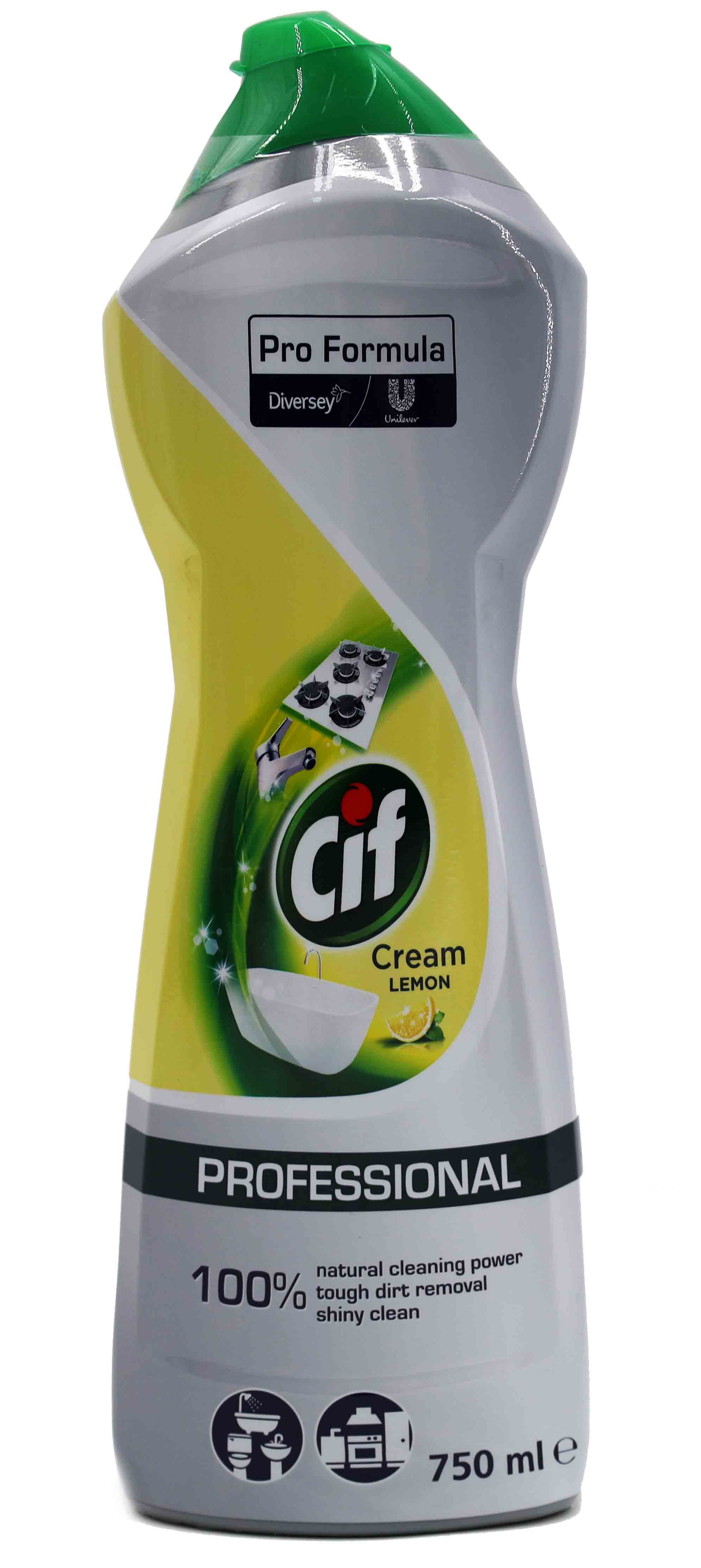 Cif Creme 750ml Professional Pro Formula Lemon