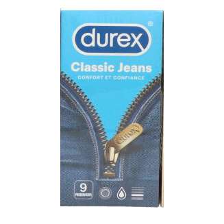 Durex Classic Jeans Kondome 9Stück MHD 31-10.2024