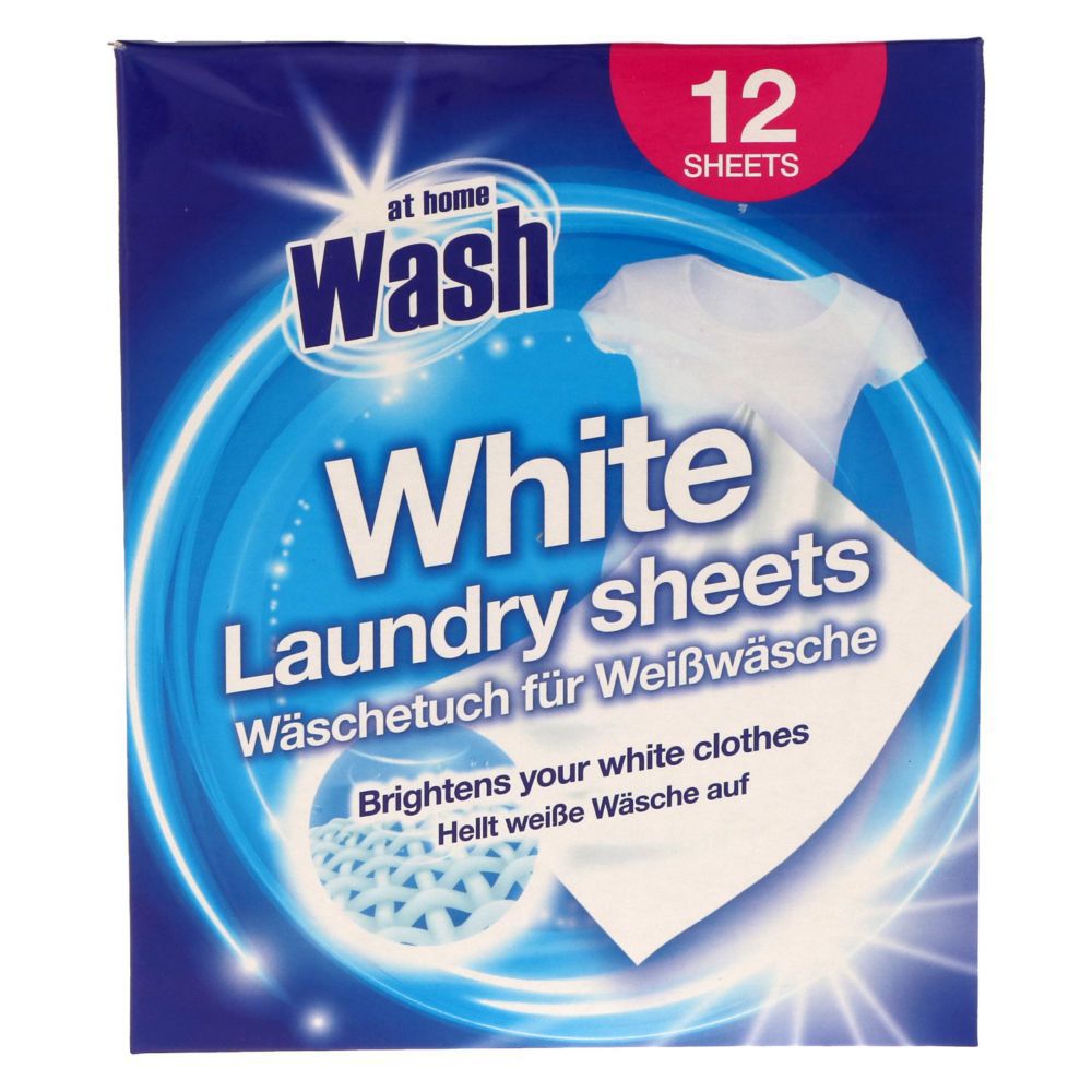 At Home Wash Farbfangtücher 16Stück Weiße Wäsche