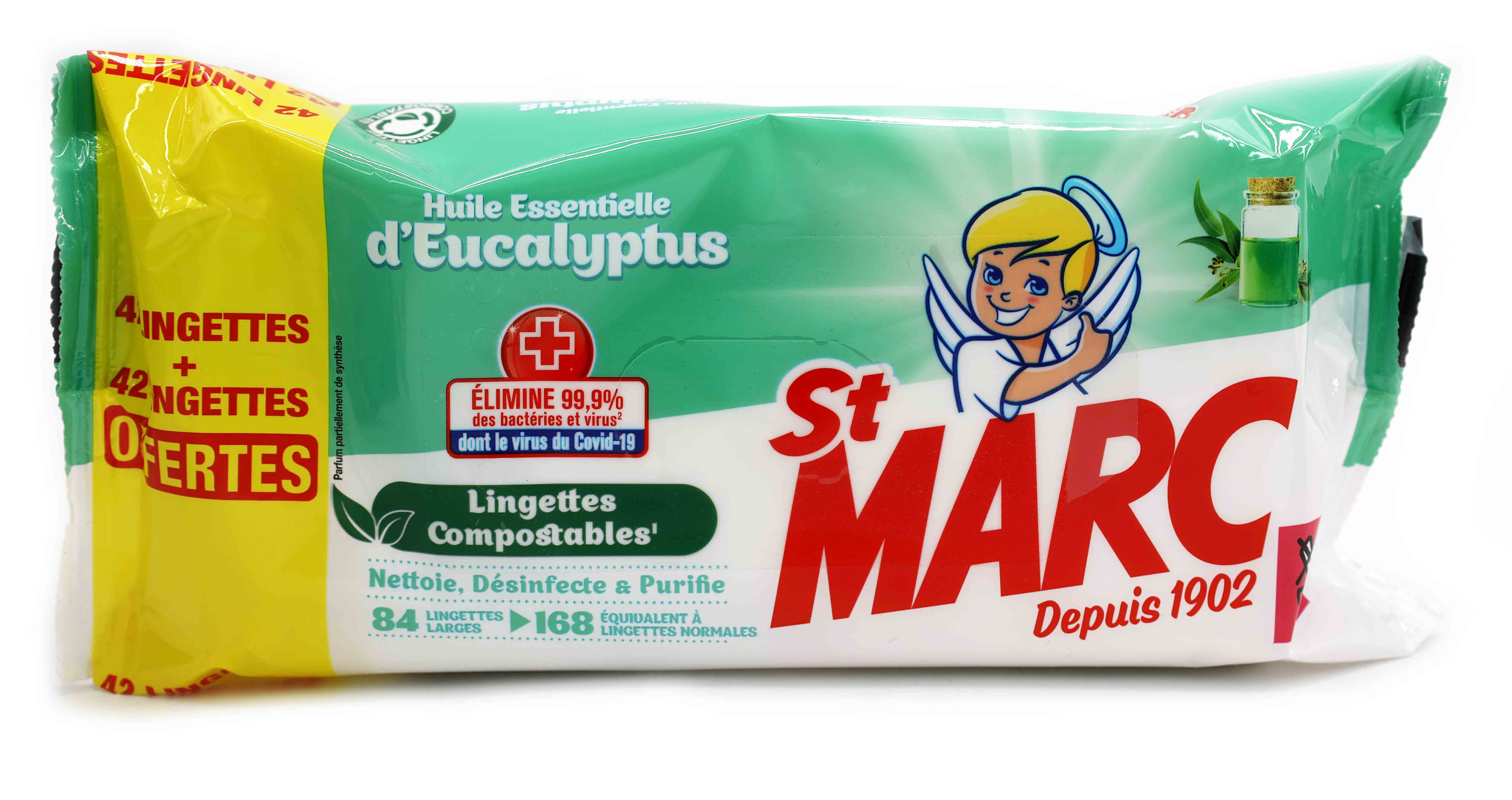 St Marc Multi-Reinigungstücher, 84 Stück, Eukalyptus