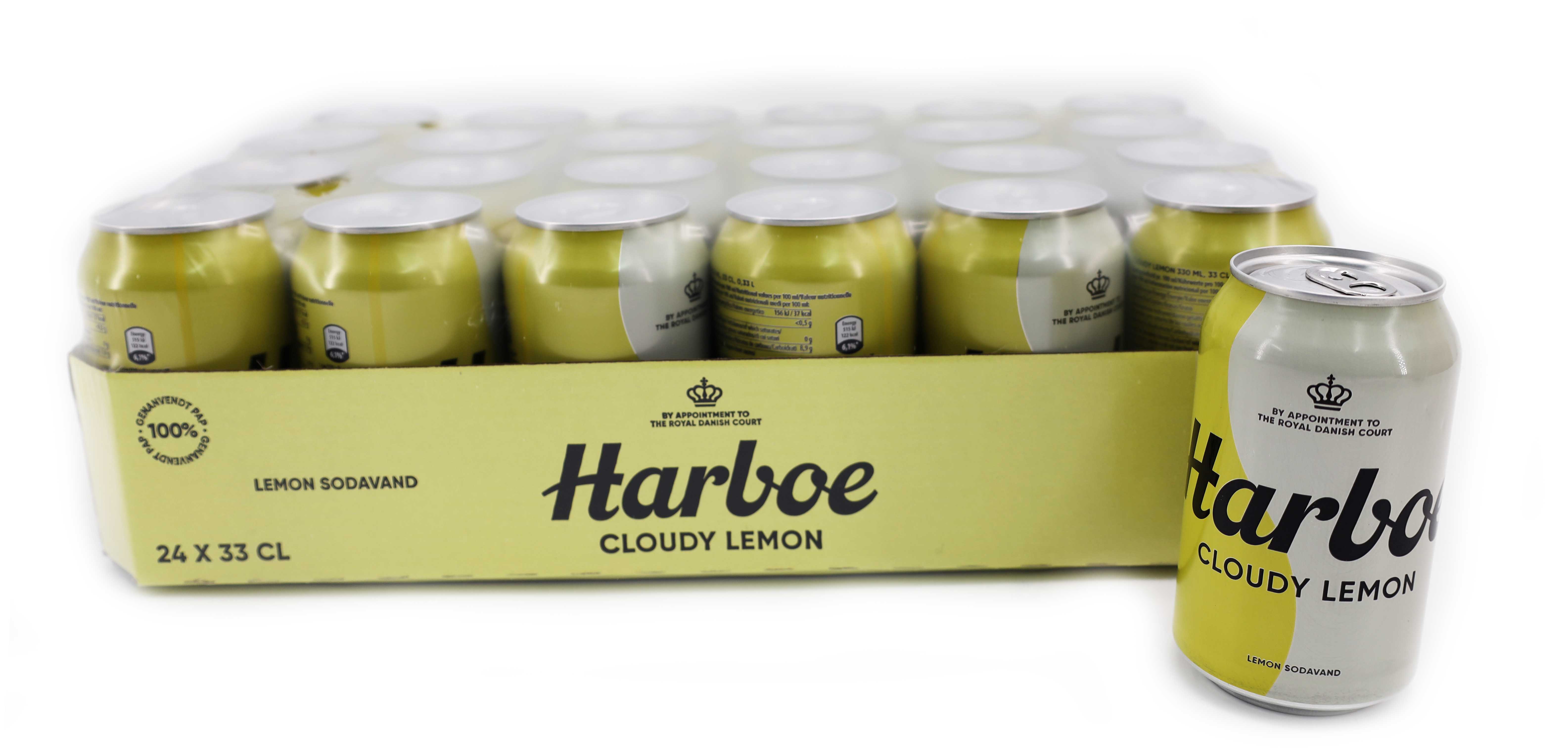 Harboe Lemon Cloudy (24 x 0,33 Liter Dosen)