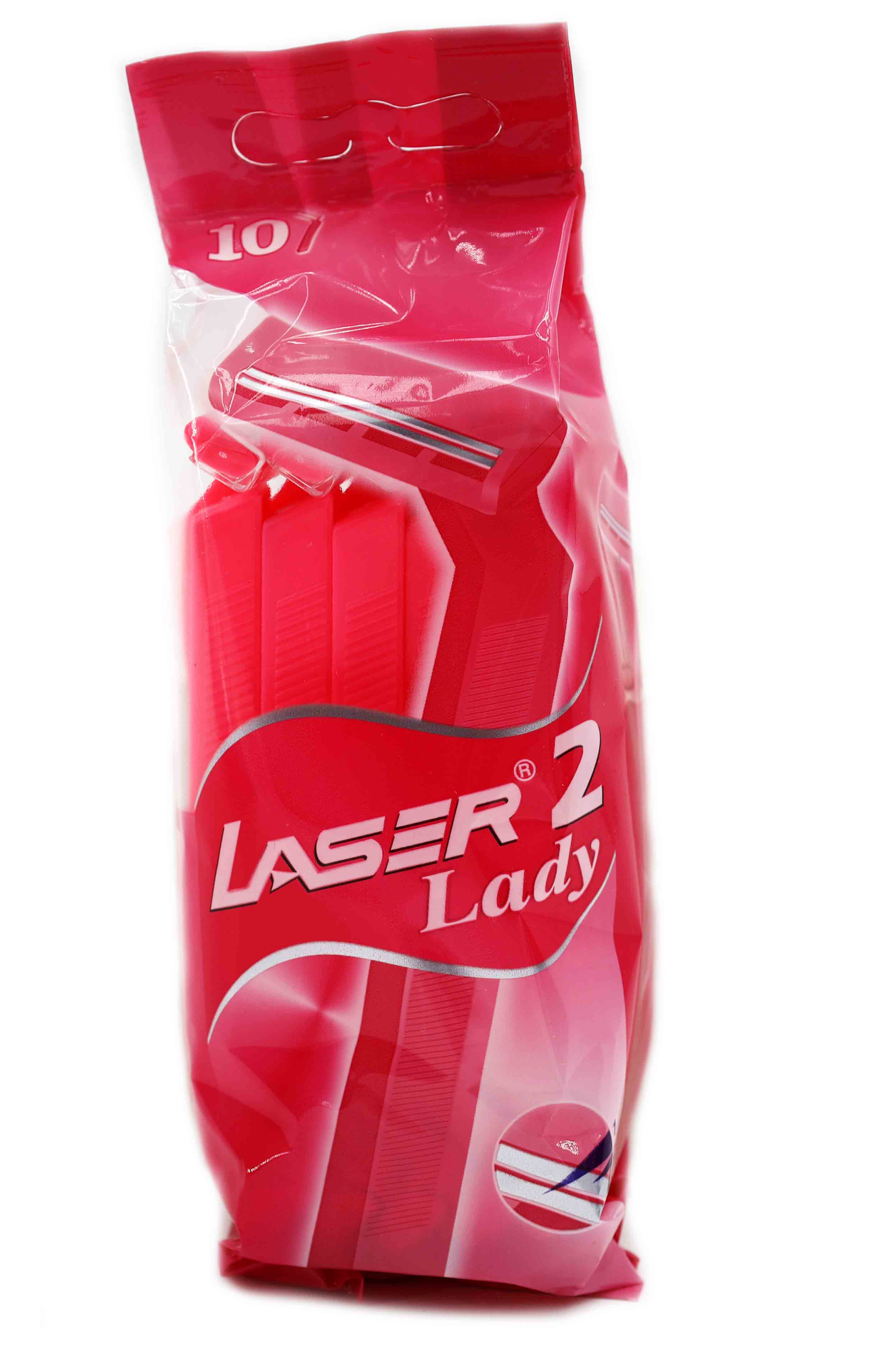 Laser Einwegrasierer 10Stück Für Damen 2-Blade