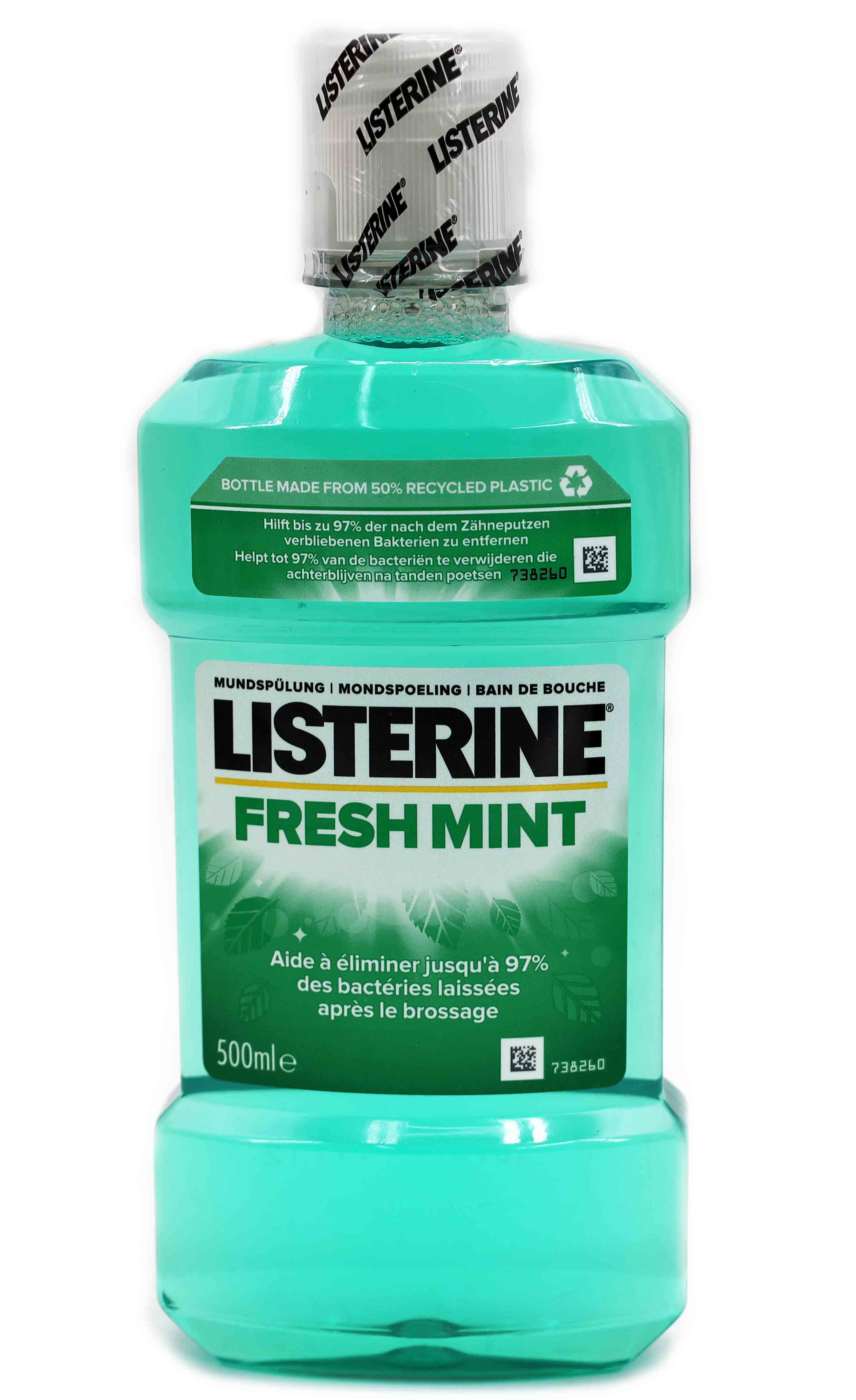 Listerine Mundwasser 500ml Fresh Mint
