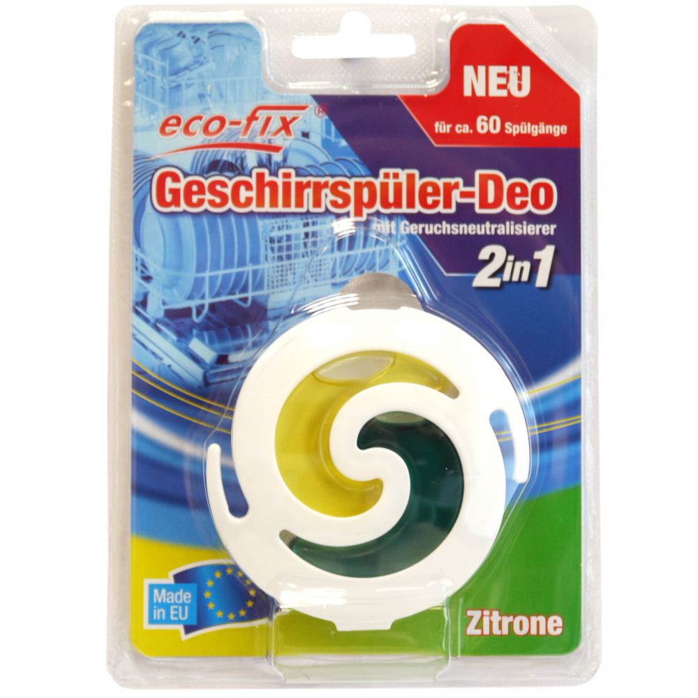 eco-fix Geschirrspüler-Deo 2in1 Zitrone