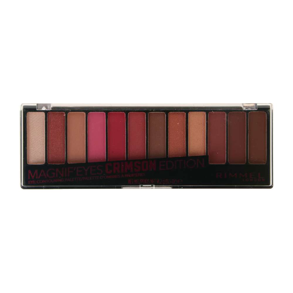Rimmel Make-Up Eyeshadow Palette 14,2gr 007 Crimson Edition