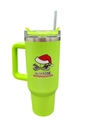 Thermobecher "Festtags-Muffel", inkl. Strohhalm, 1200ml, 28x10cm, 3 Designs