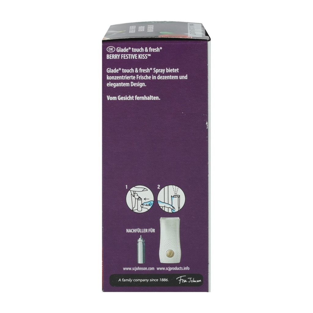 Glade Mini-Spray Nachfüller 10ml Berry Festive Kiss