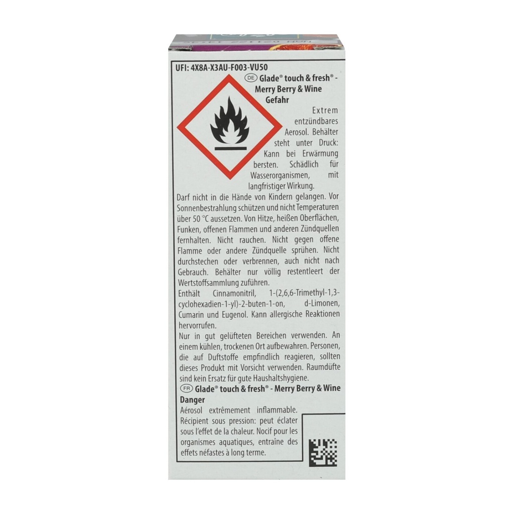 Glade Mini-Spray Nachfüller 10ml Merry Berry&Wine