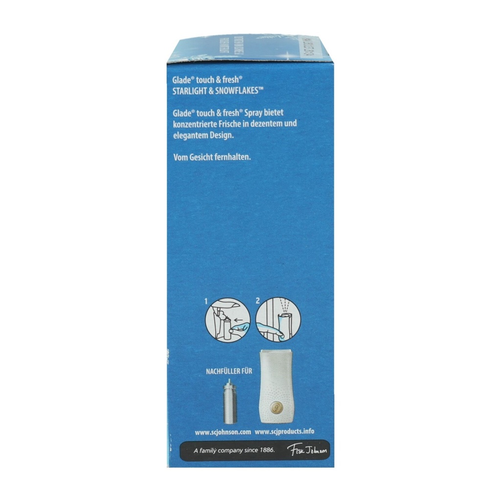 Glade Mini-Spray Nachfüller 10ml Starlight&Snowflakes
